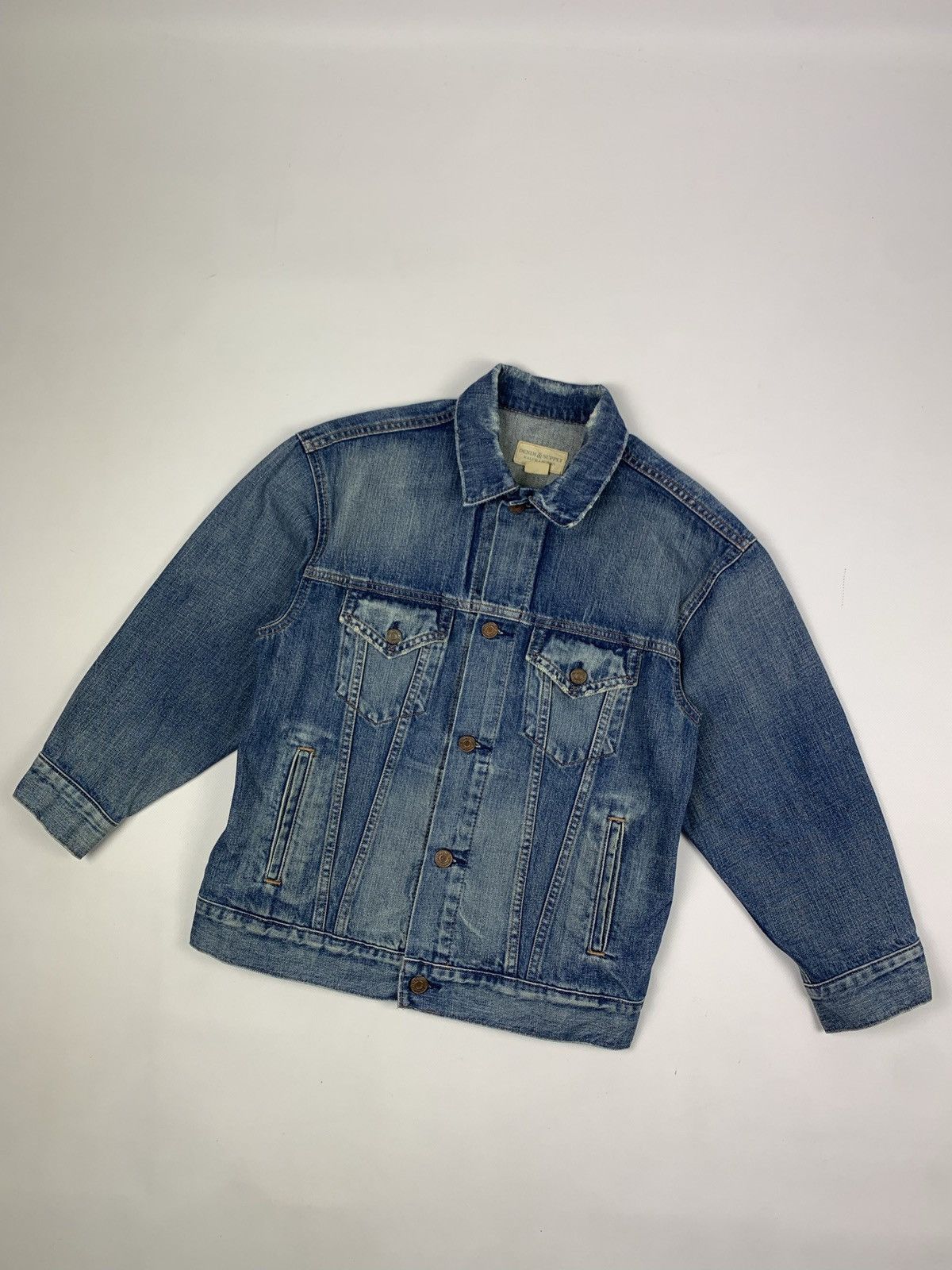 Denim & Supply Ralph Lauren × Polo Ralph Lauren Denim & Supply Ralph Lauren trucker jacket distressed Size M / US 6-8 / IT 42-44 - 1 Thumbnail