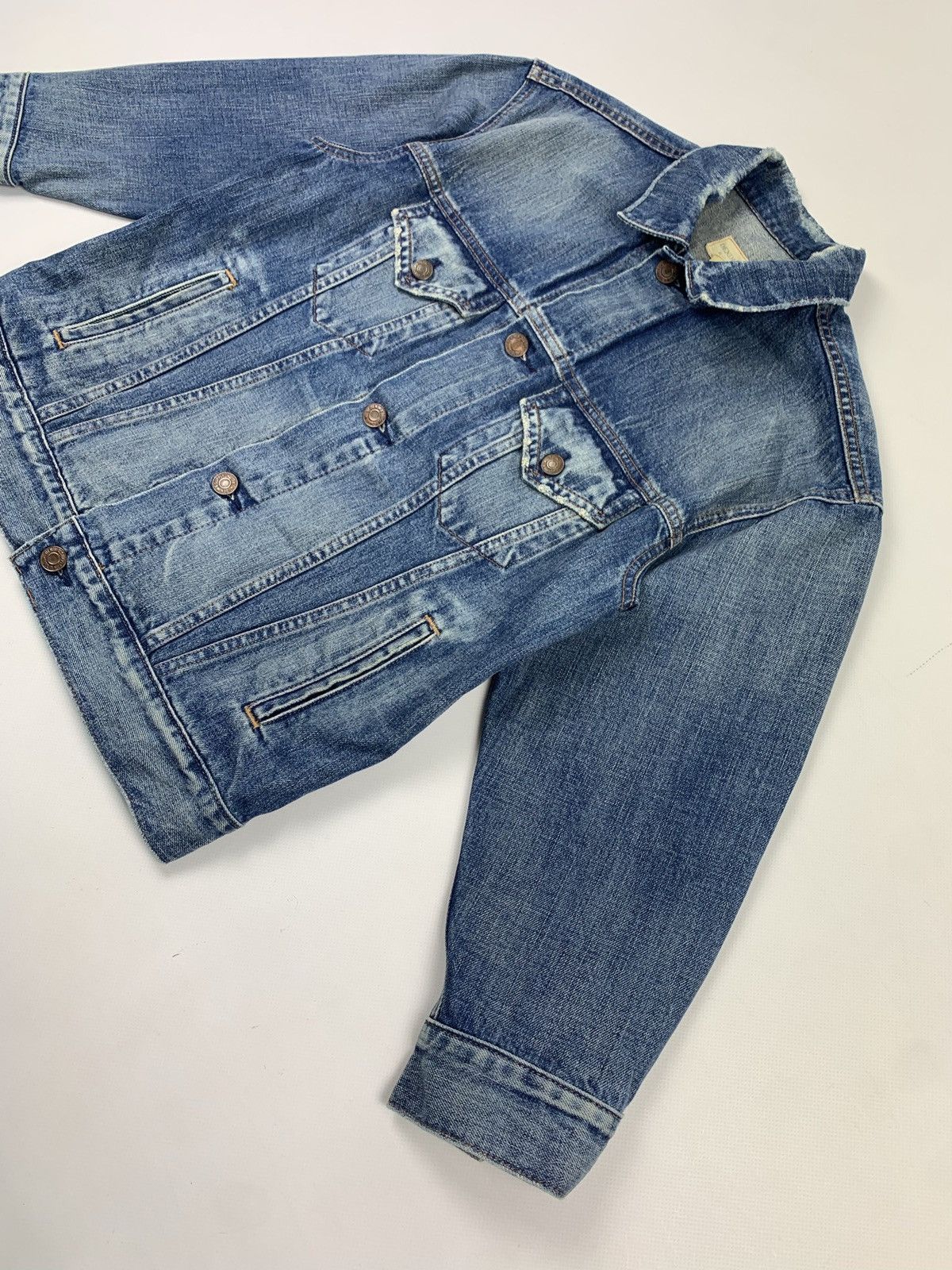 Denim & Supply Ralph Lauren × Polo Ralph Lauren Denim & Supply Ralph Lauren trucker jacket distressed Size M / US 6-8 / IT 42-44 - 2 Thumbnail