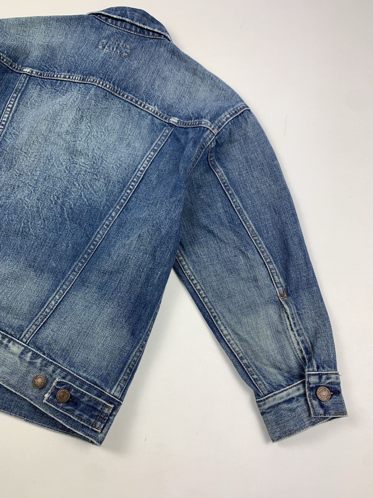 Denim & Supply Ralph Lauren × Polo Ralph Lauren Denim & Supply Ralph Lauren trucker jacket distressed Size M / US 6-8 / IT 42-44 - 6 Thumbnail