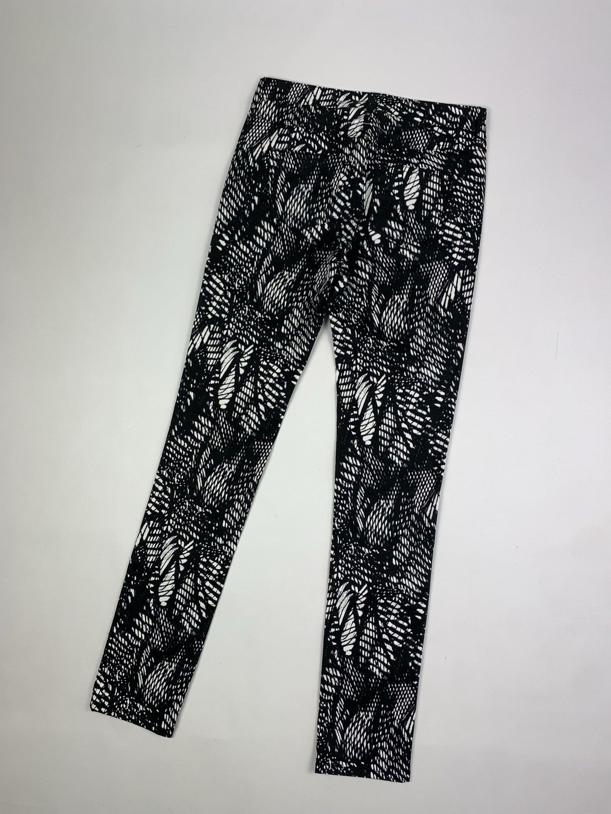 Designer × Maison Margiela BNWT Maison Martin Margiela MM6 overprinted pants trousers Size 26" / US 2 / IT 38 - 5 Thumbnail