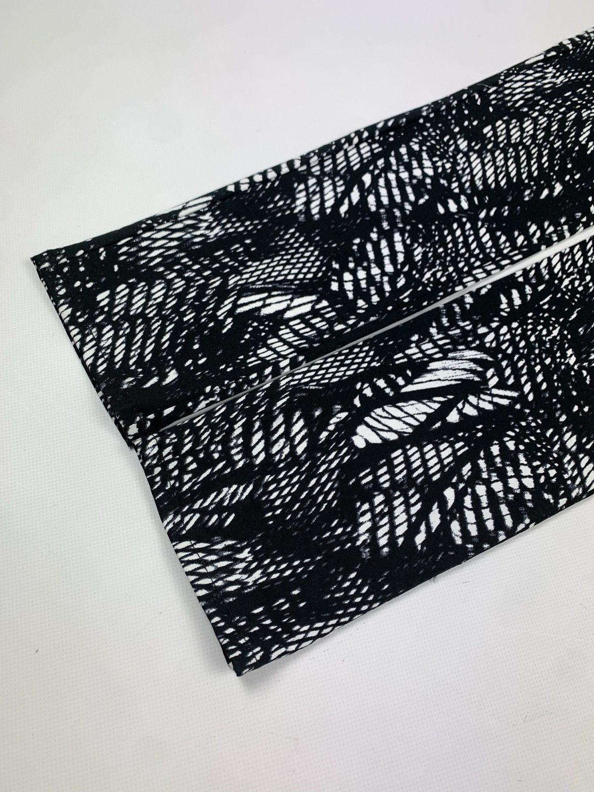 Designer × Maison Margiela BNWT Maison Martin Margiela MM6 overprinted pants trousers Size 26" / US 2 / IT 38 - 4 Thumbnail