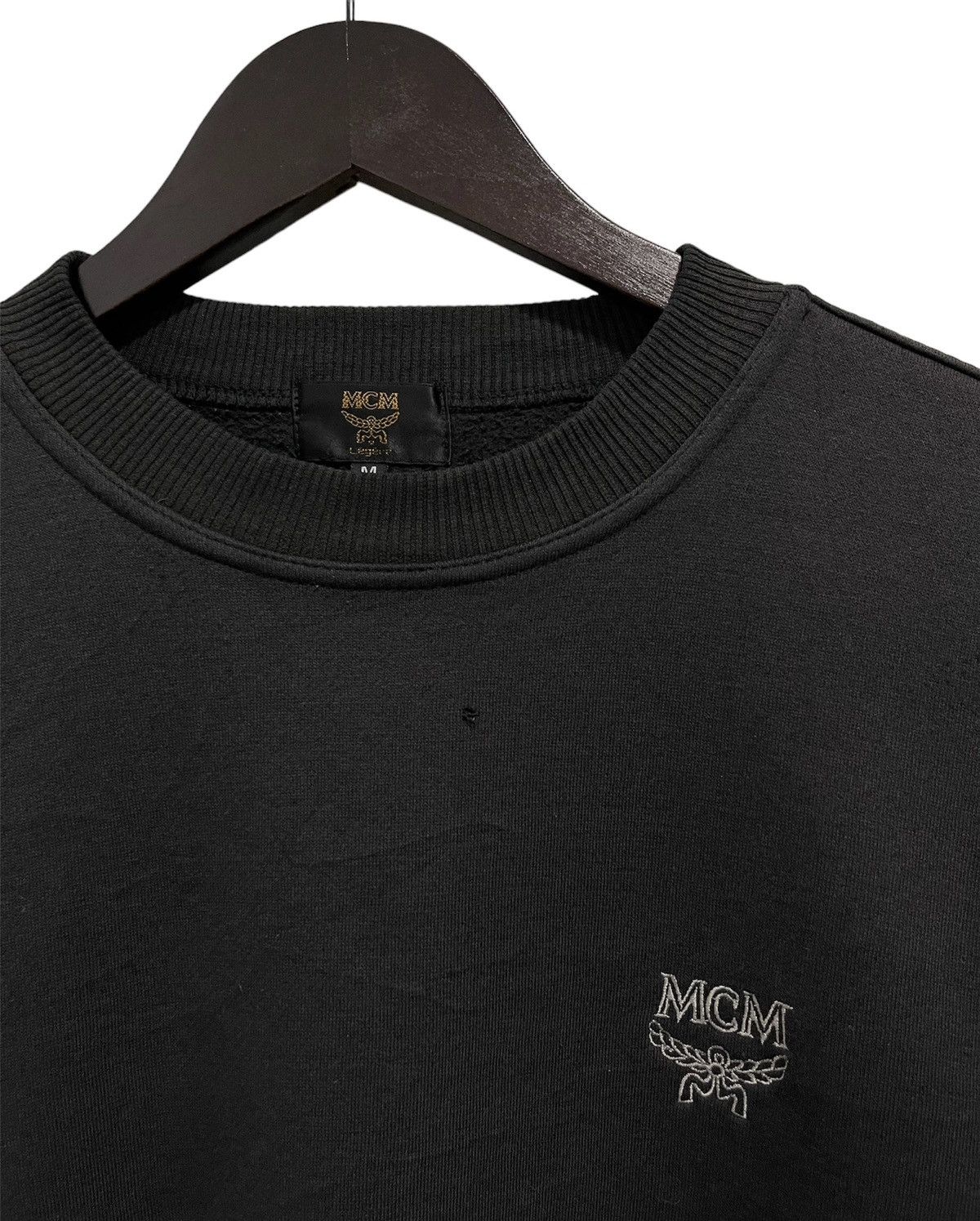 MCM × Vintage VINTAGE MCM MINI LOGO EMBROIDERY SEEATSHIRT Size US S / EU 44-46 / 1 - 2 Thumbnail