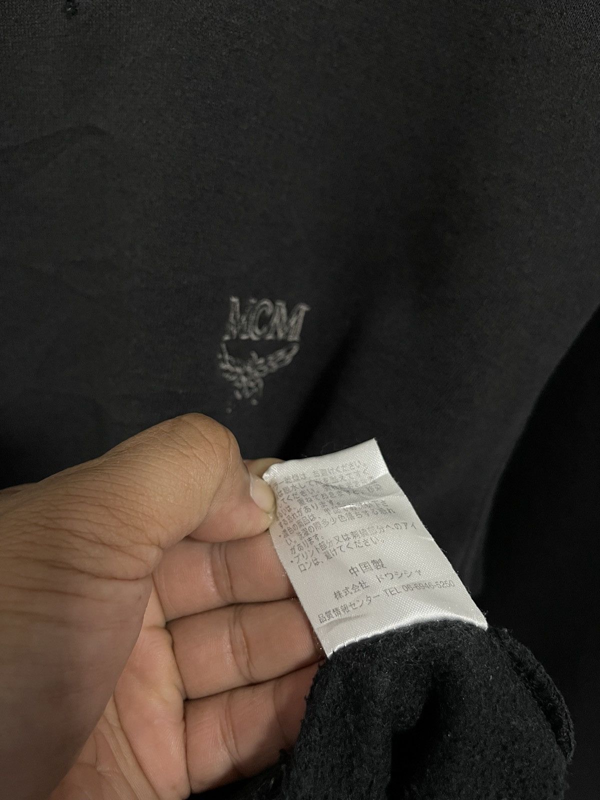 MCM × Vintage VINTAGE MCM MINI LOGO EMBROIDERY SEEATSHIRT Size US S / EU 44-46 / 1 - 9 Thumbnail