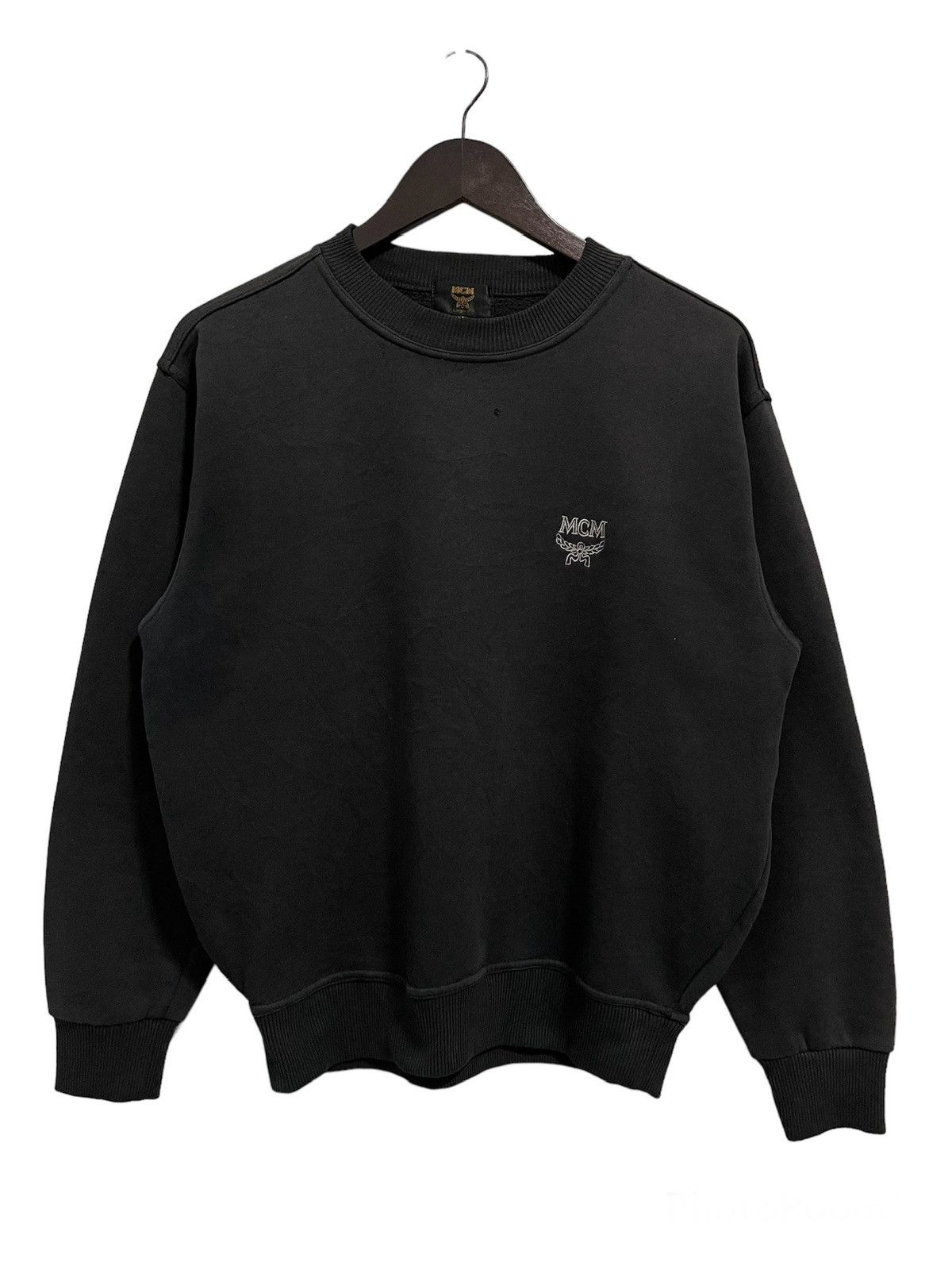 MCM × Vintage VINTAGE MCM MINI LOGO EMBROIDERY SEEATSHIRT Size US S / EU 44-46 / 1 - 1 Thumbnail