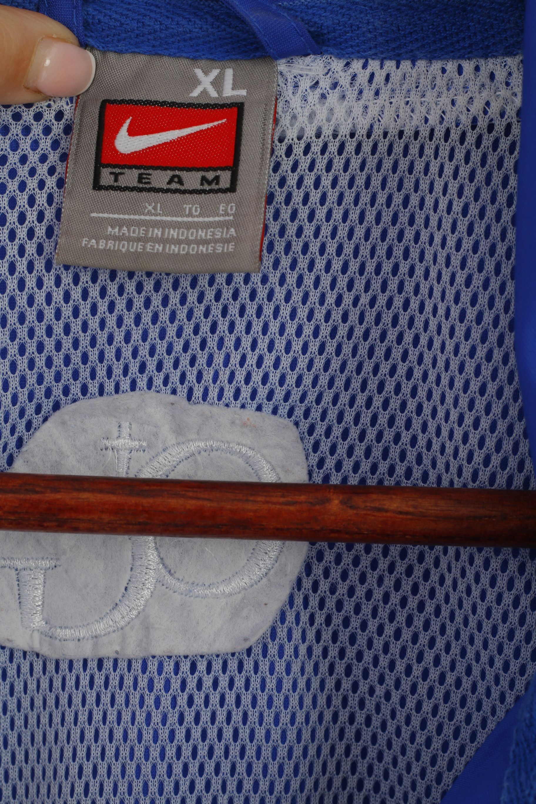 Nike Nike Team Men XL Jacket Blue O'Gorman Baseball 0884 Size US XL / EU 56 / 4 - 4 Thumbnail