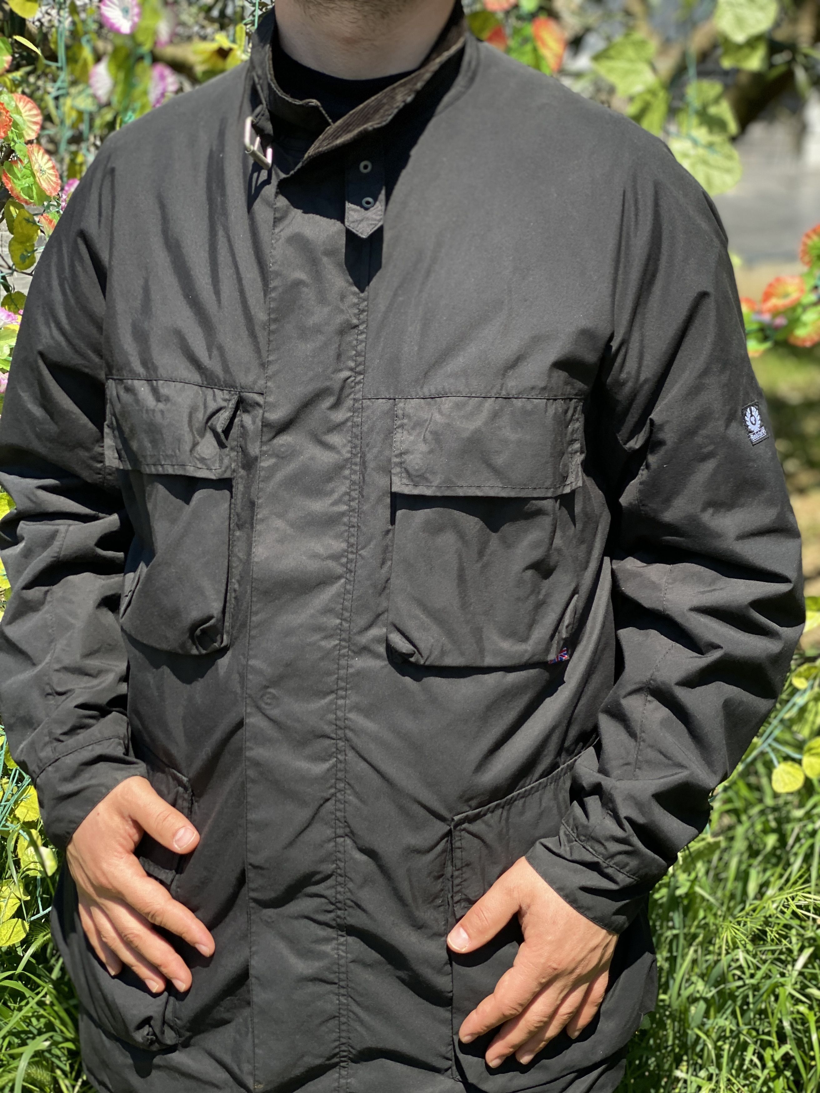 Belstaff Belstaff Motorcycle Rider Coat Light Jacket Black Size XL Size US XL / EU 56 / 4 - 2 Thumbnail