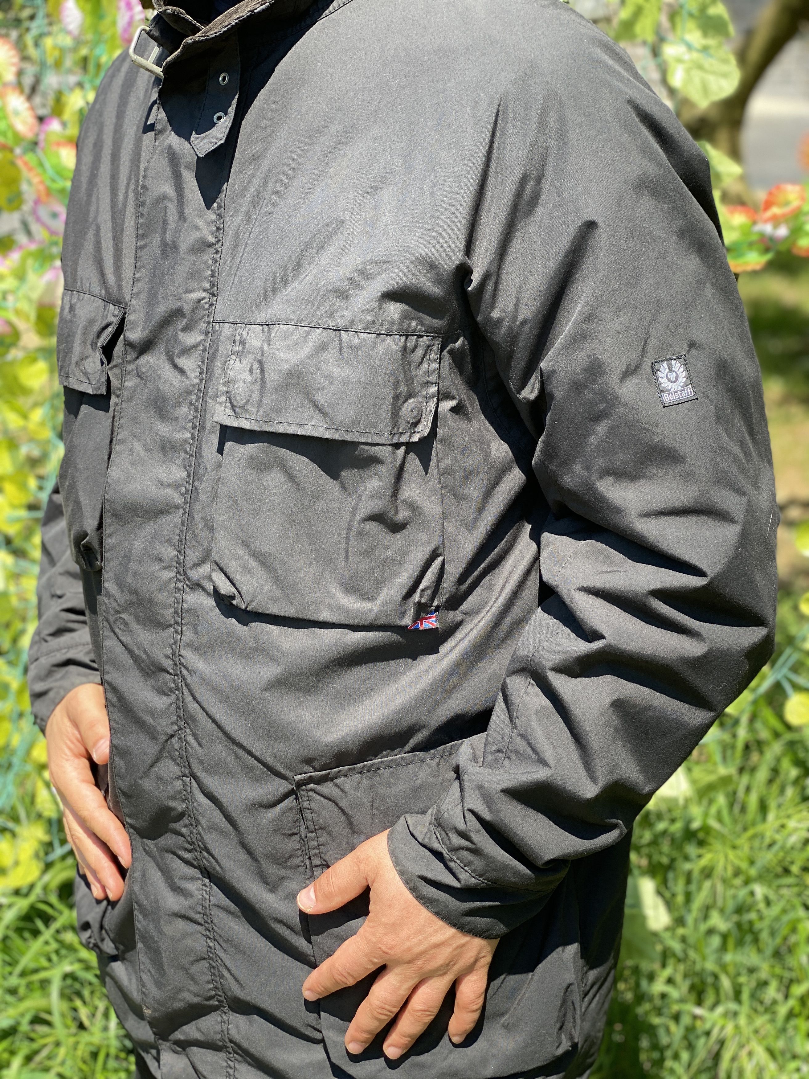 Belstaff Belstaff Motorcycle Rider Coat Light Jacket Black Size XL Size US XL / EU 56 / 4 - 20 Thumbnail