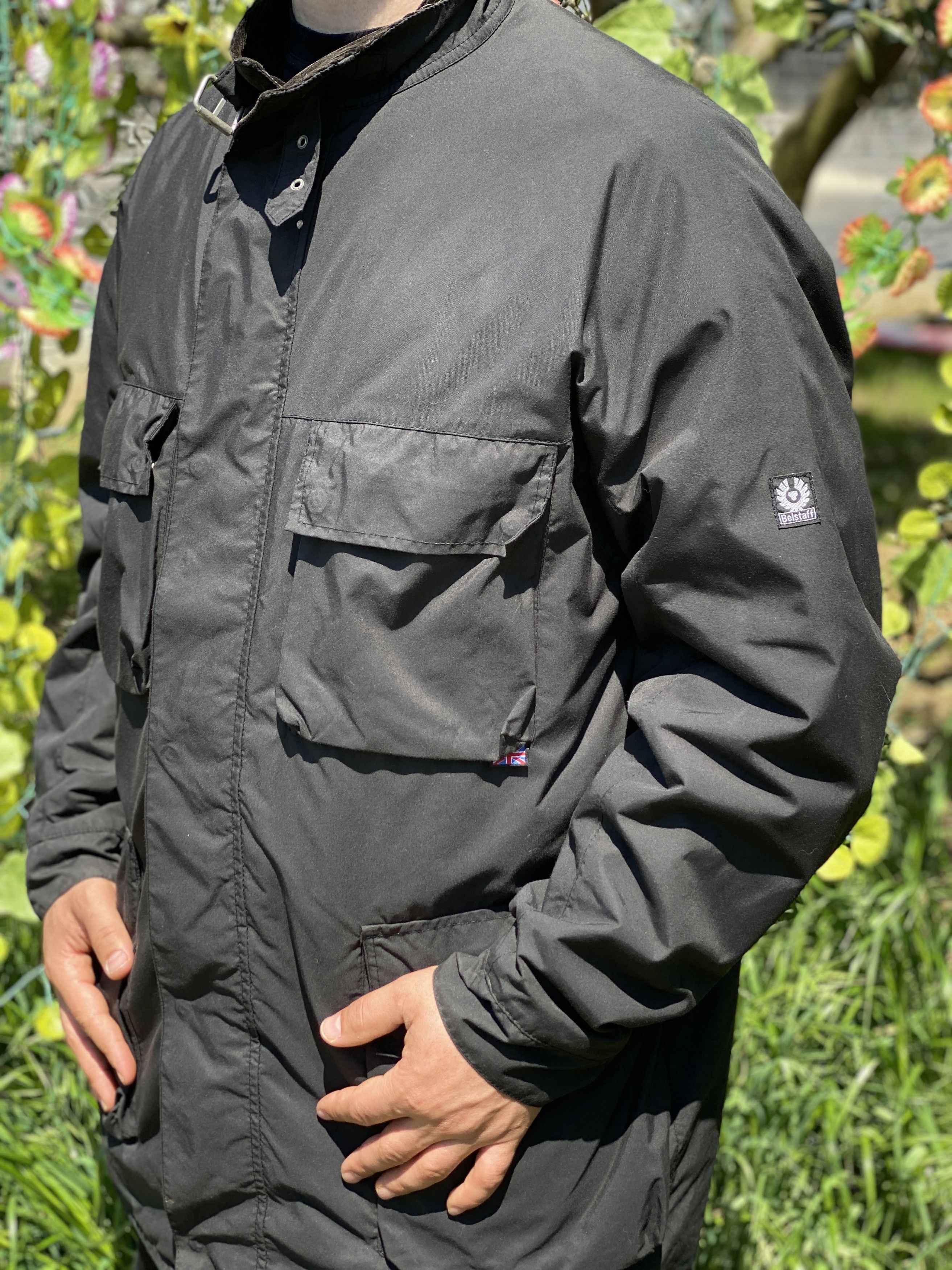 Belstaff Belstaff Motorcycle Rider Coat Light Jacket Black Size XL Size US XL / EU 56 / 4 - 6 Thumbnail