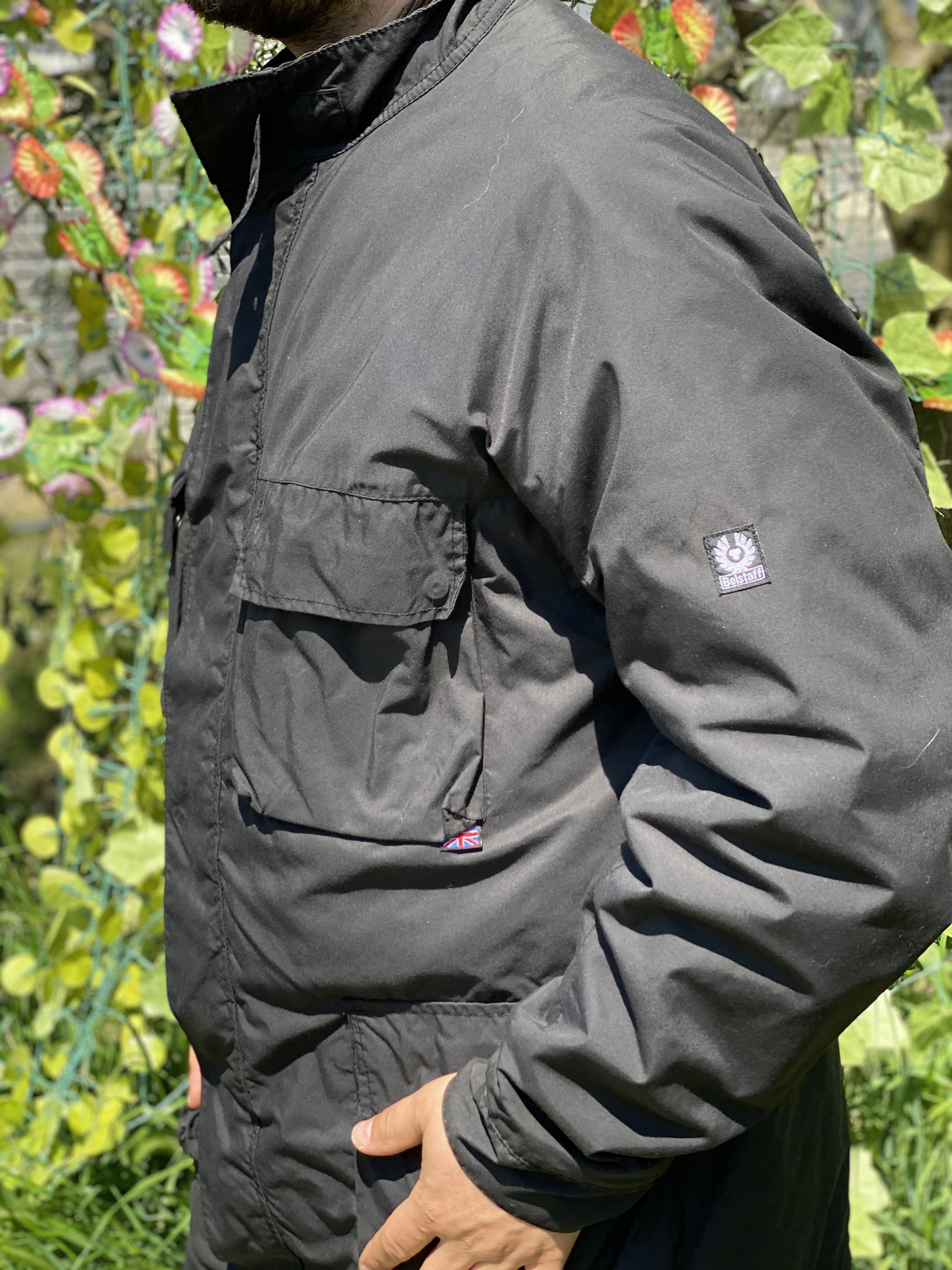 Belstaff Belstaff Motorcycle Rider Coat Light Jacket Black Size XL Size US XL / EU 56 / 4 - 15 Thumbnail