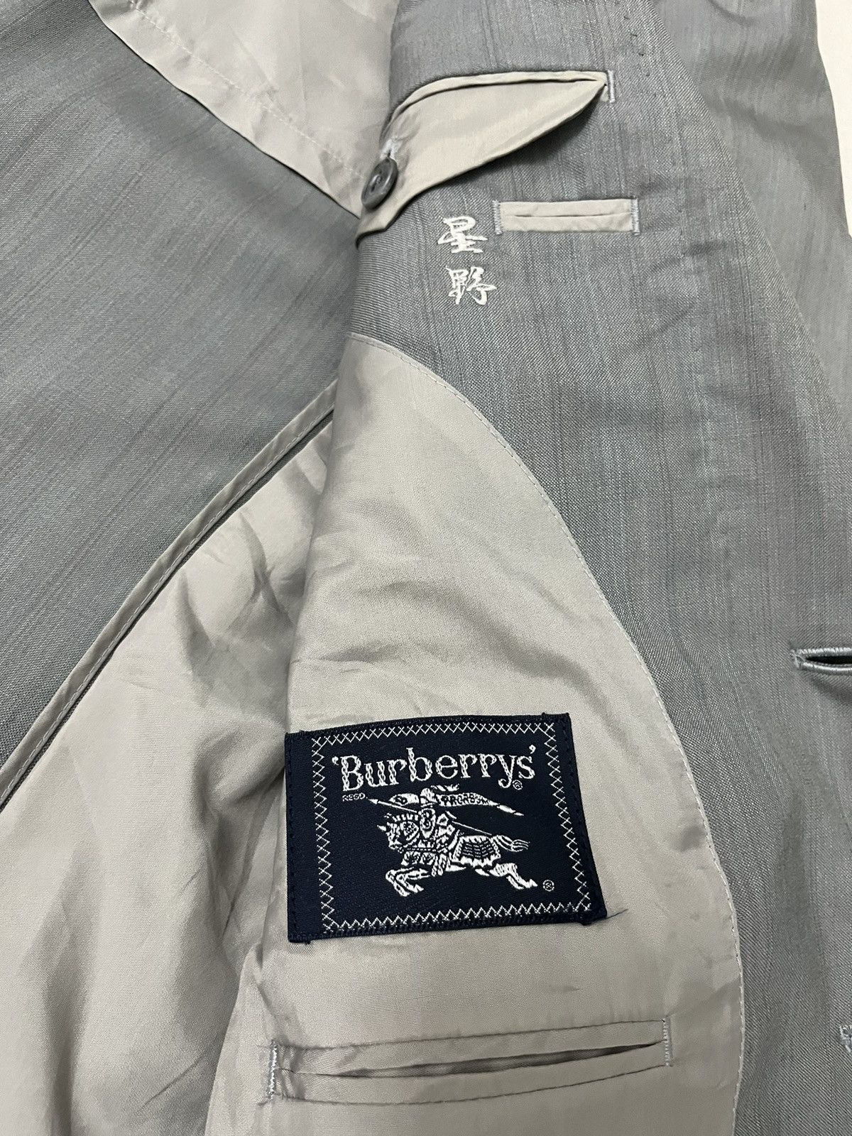 Burberry Vintage Burberrys Wool Blazer Size 38R - 11 Thumbnail