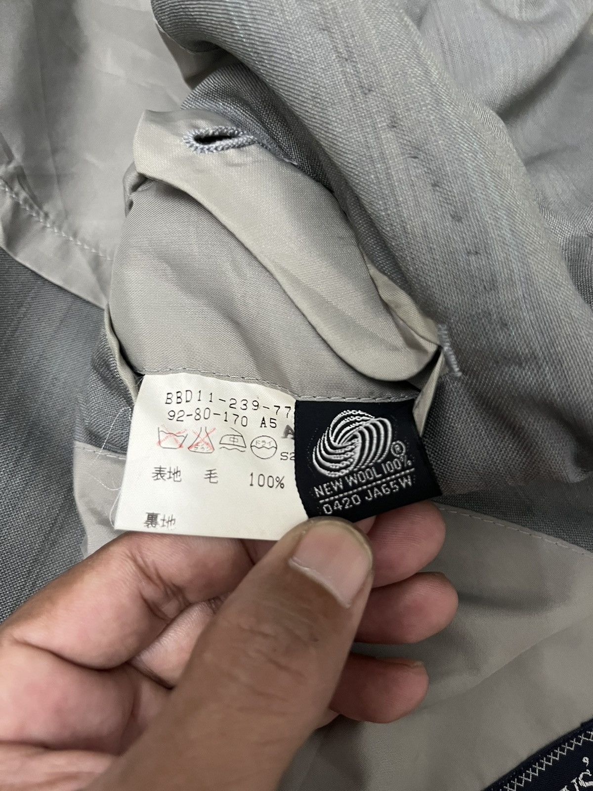 Burberry Vintage Burberrys Wool Blazer Size 38R - 12 Thumbnail