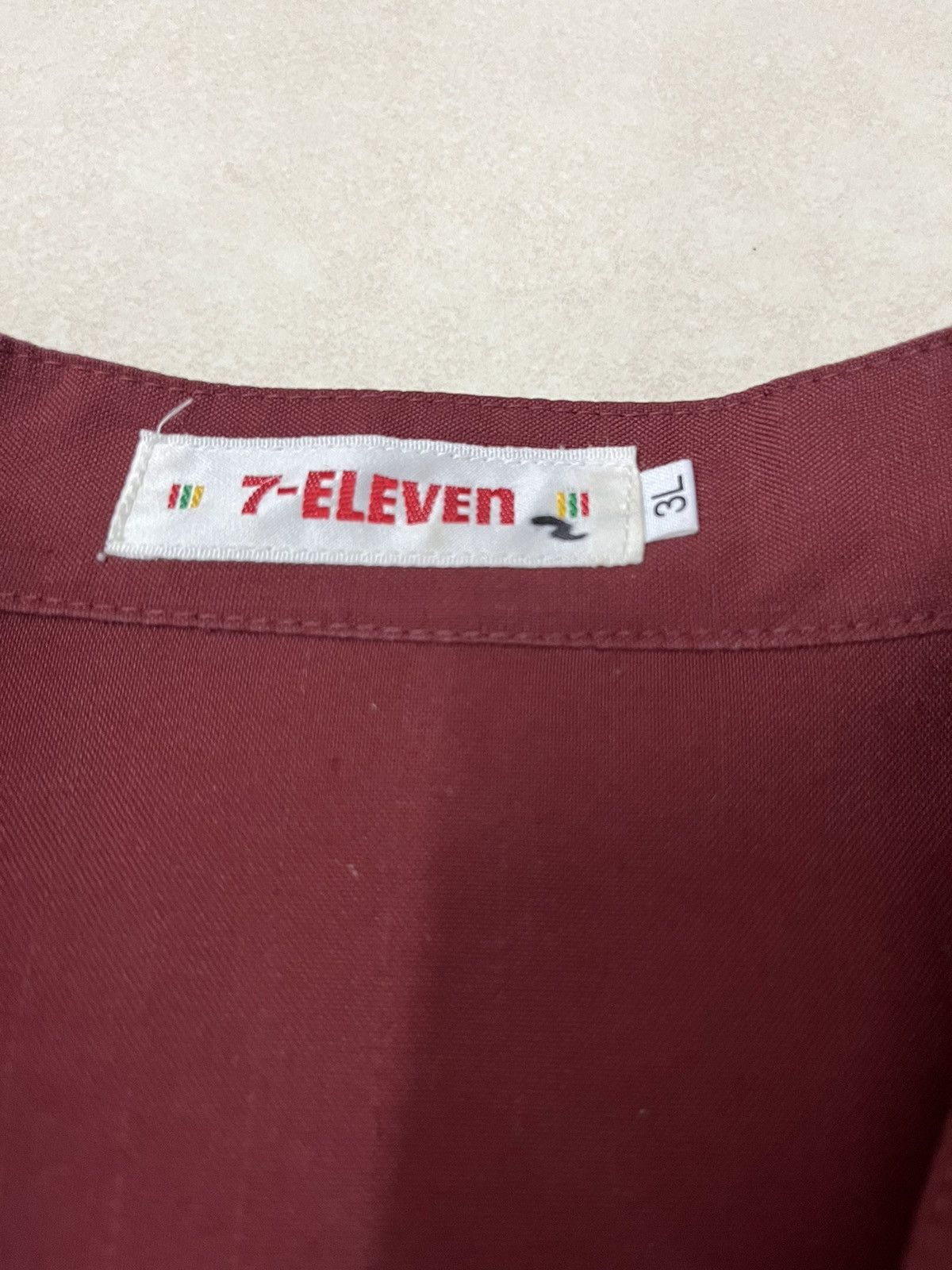 Japanese Brand Vintage 7 Eleven Zipper Uniform Shirt Size US XL / EU 56 / 4 - 8 Thumbnail