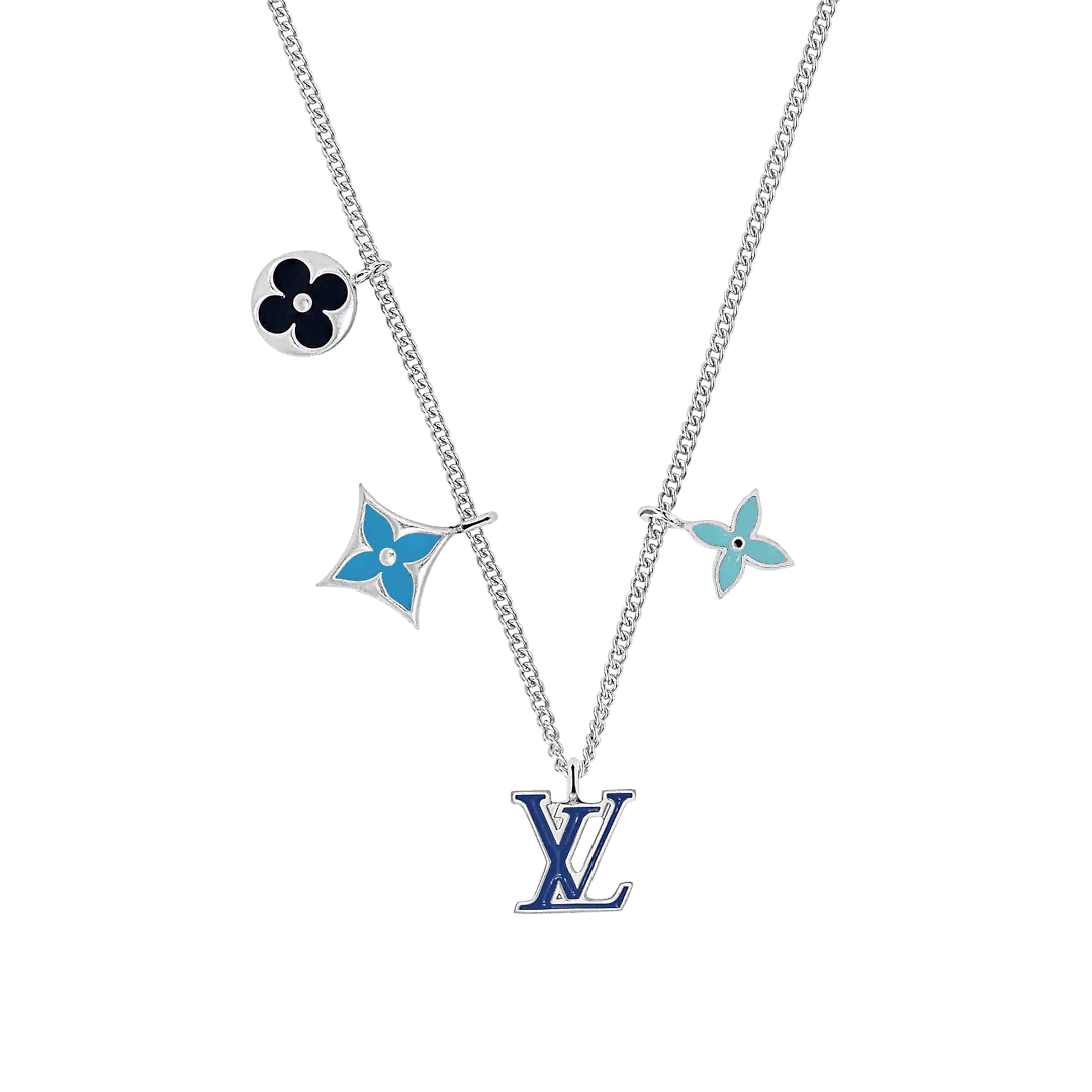 Louis Vuitton LV Instinct Enamelled Necklace Grailed