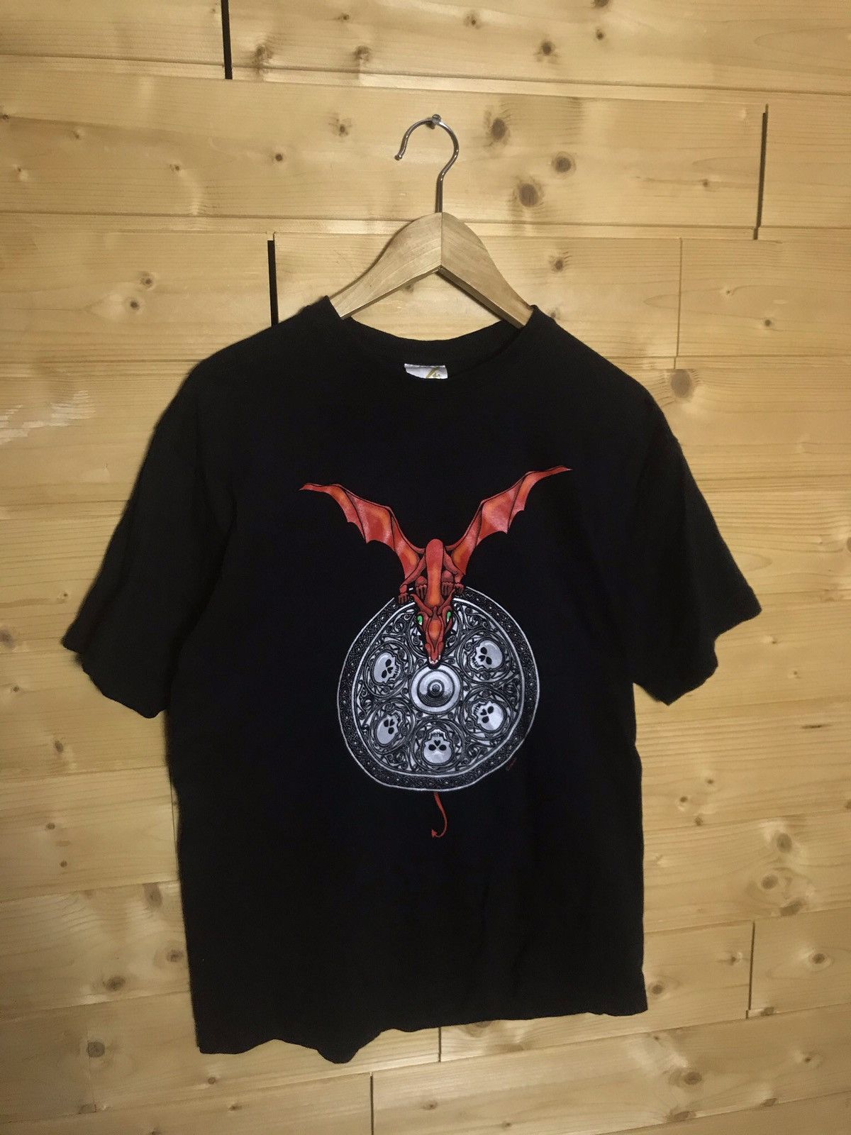 Vintage Vintage Hewlin dragon t-shirt Size US M / EU 48-50 / 2 - 2 Thumbnail