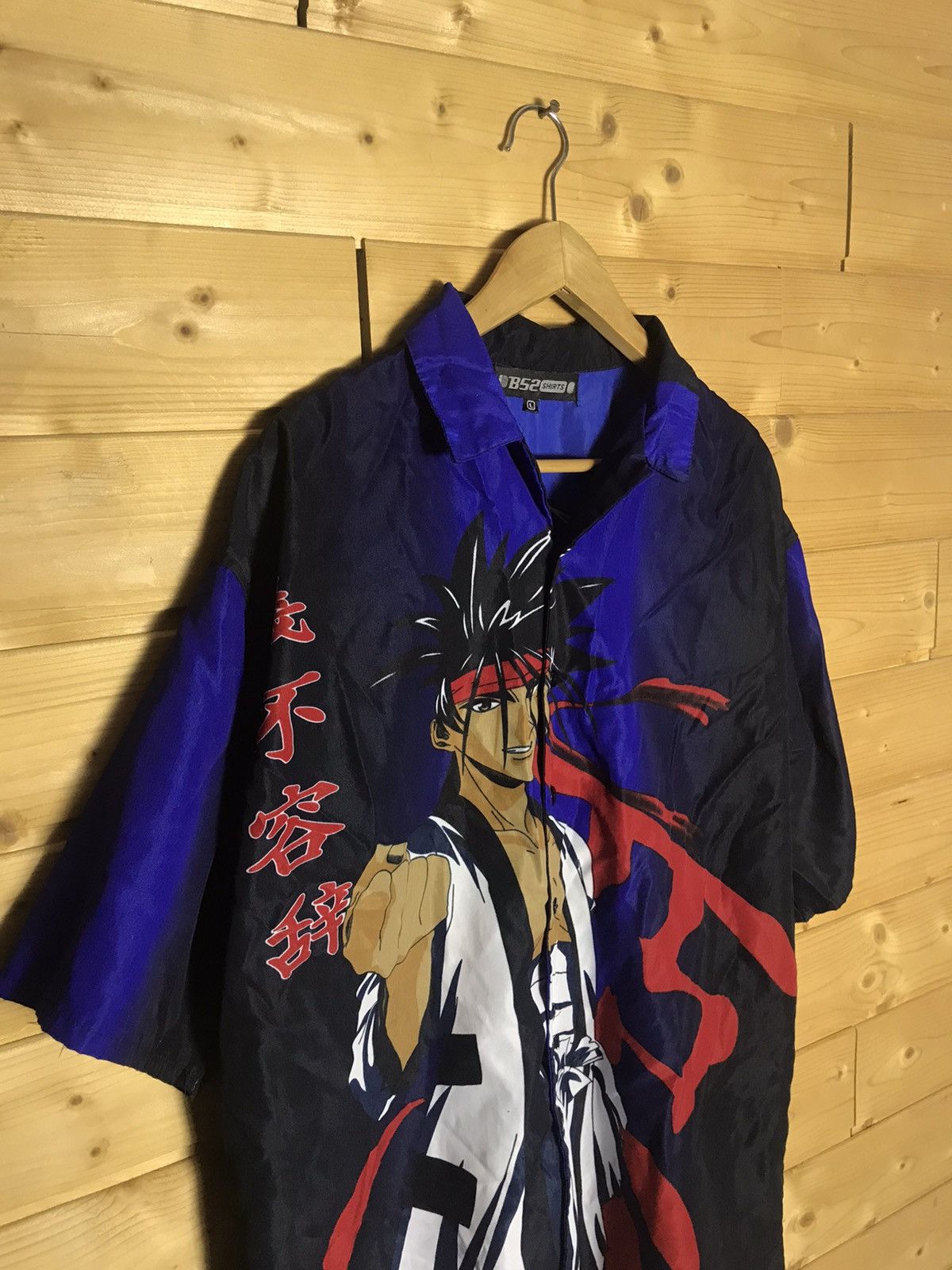 Vintage Vintage samurai shirt Size US L / EU 52-54 / 3 - 3 Thumbnail