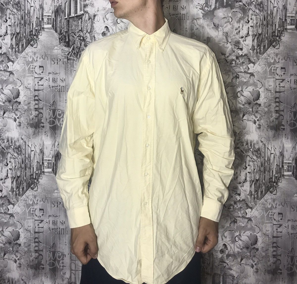 Vintage Vintage Polo Ralph Lauren shirt Size US XL / EU 56 / 4 - 1 Thumbnail