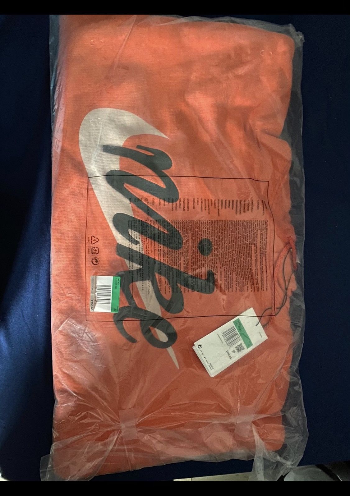 Cactus Plant Flea Market × Nike CPFM x Nike Orange Shoebox Hoodie Size US XL / EU 56 / 4 - 3 Thumbnail