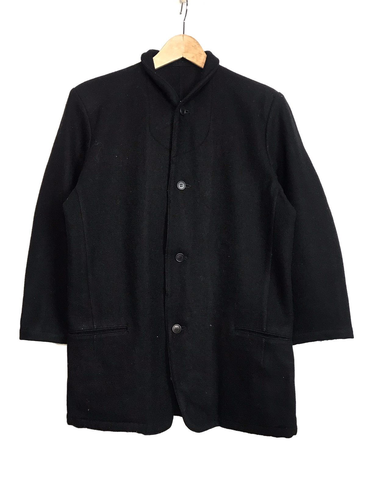 Y’S YOHJI YAMAMOTO WOOL JACKET BUTTON UP