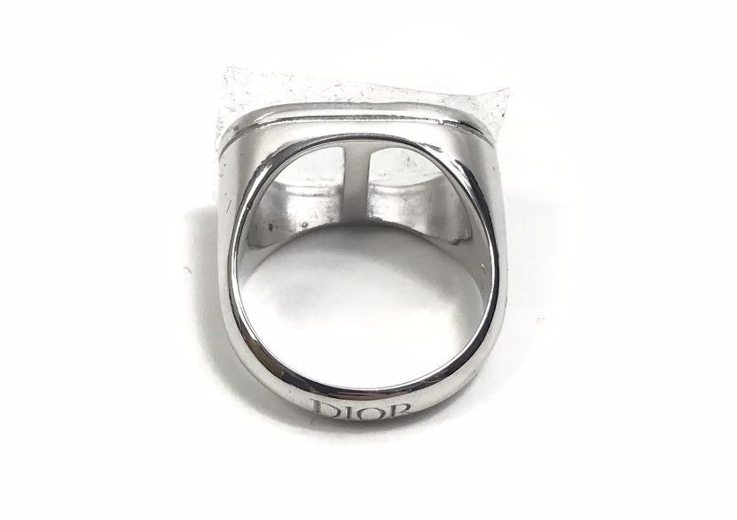 Dior DIOR HOMME CD RING STERLING SILVER SIZE: M Size ONE SIZE - 2 Thumbnail