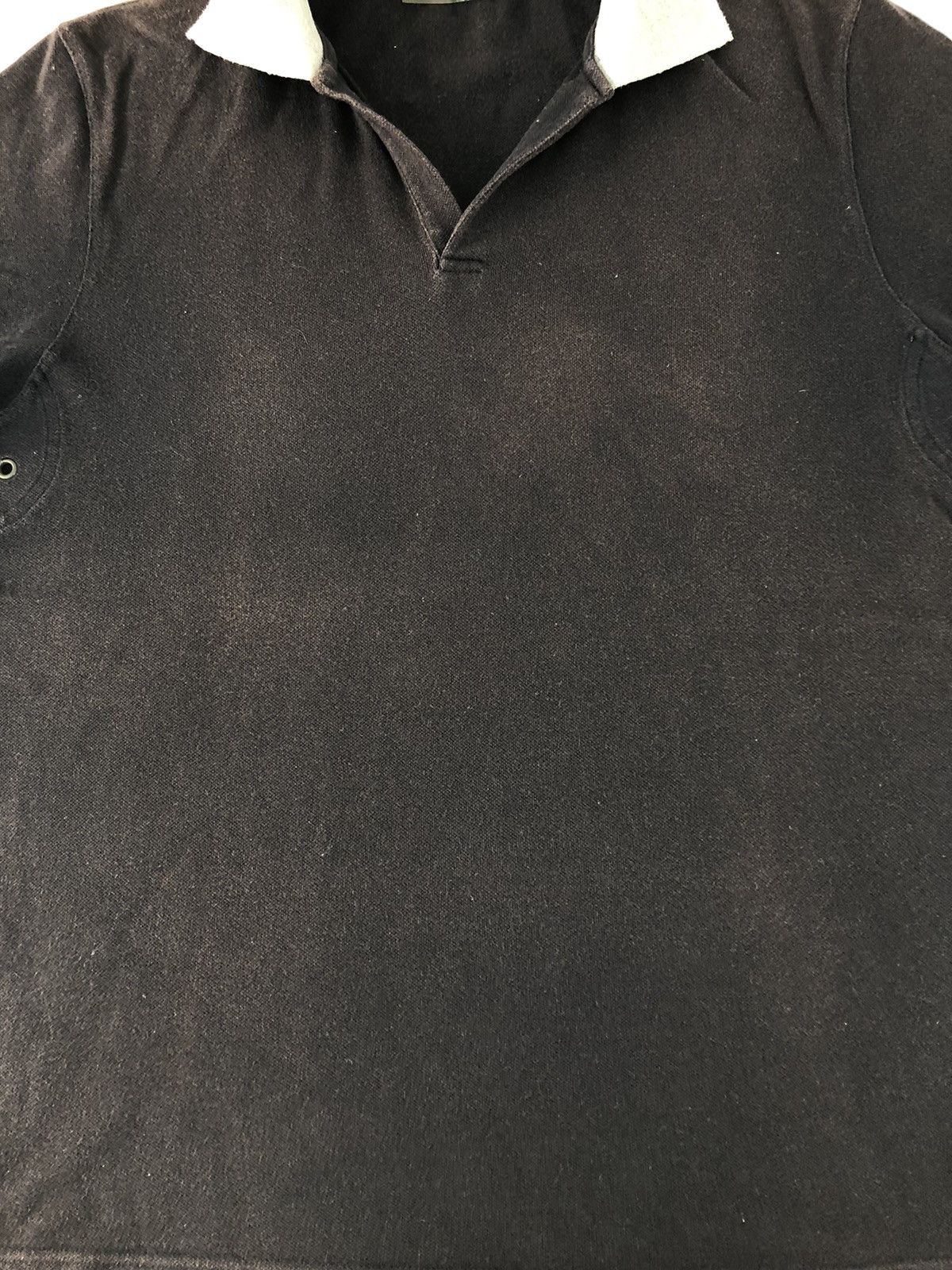 Prada Hype Prada Made In Italy Black Polo Tee T-shirt Size US L / EU 52-54 / 3 - 4 Thumbnail