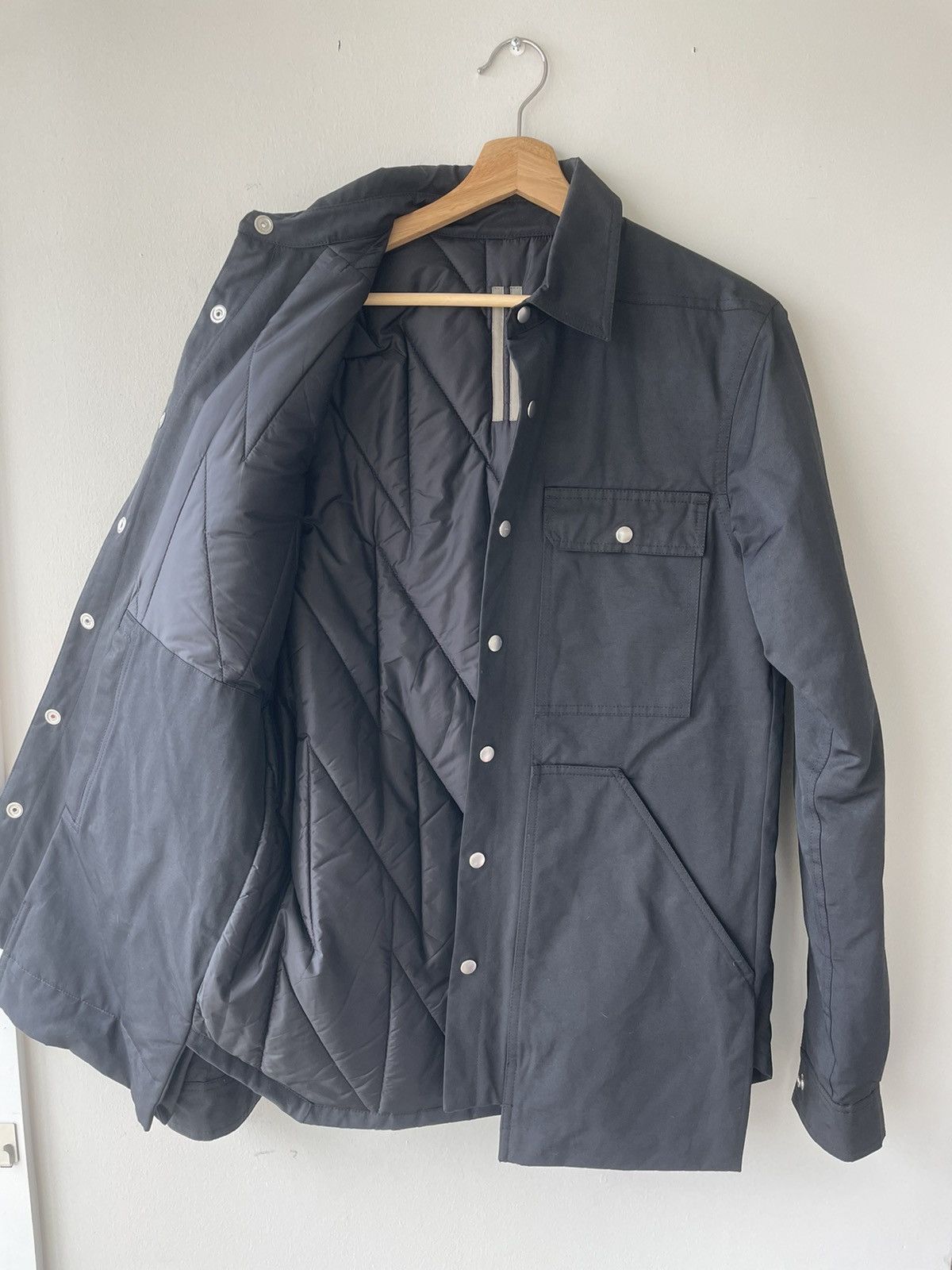 Rick Owens Rick Owens DRKSHDW FW19 Larry Cargo Outershirt Jacket Size US XS / EU 42 / 0 - 3 Thumbnail