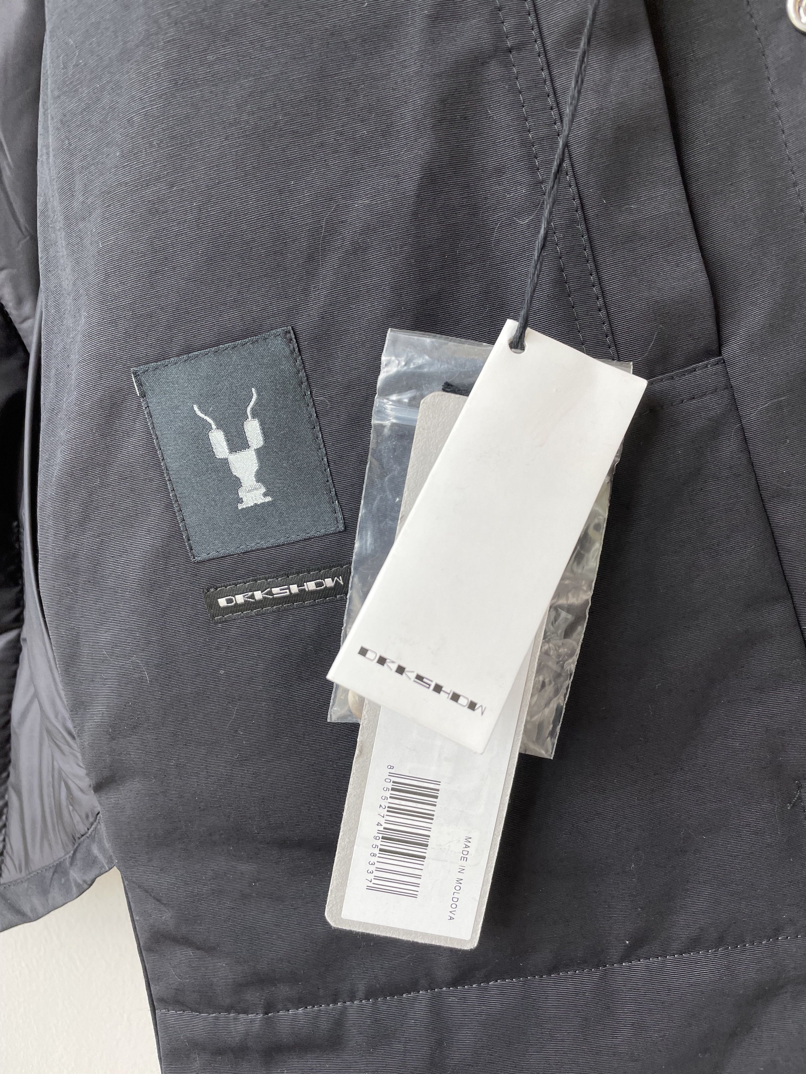 Rick Owens Rick Owens DRKSHDW FW19 Larry Cargo Outershirt Jacket Size US XS / EU 42 / 0 - 6 Thumbnail