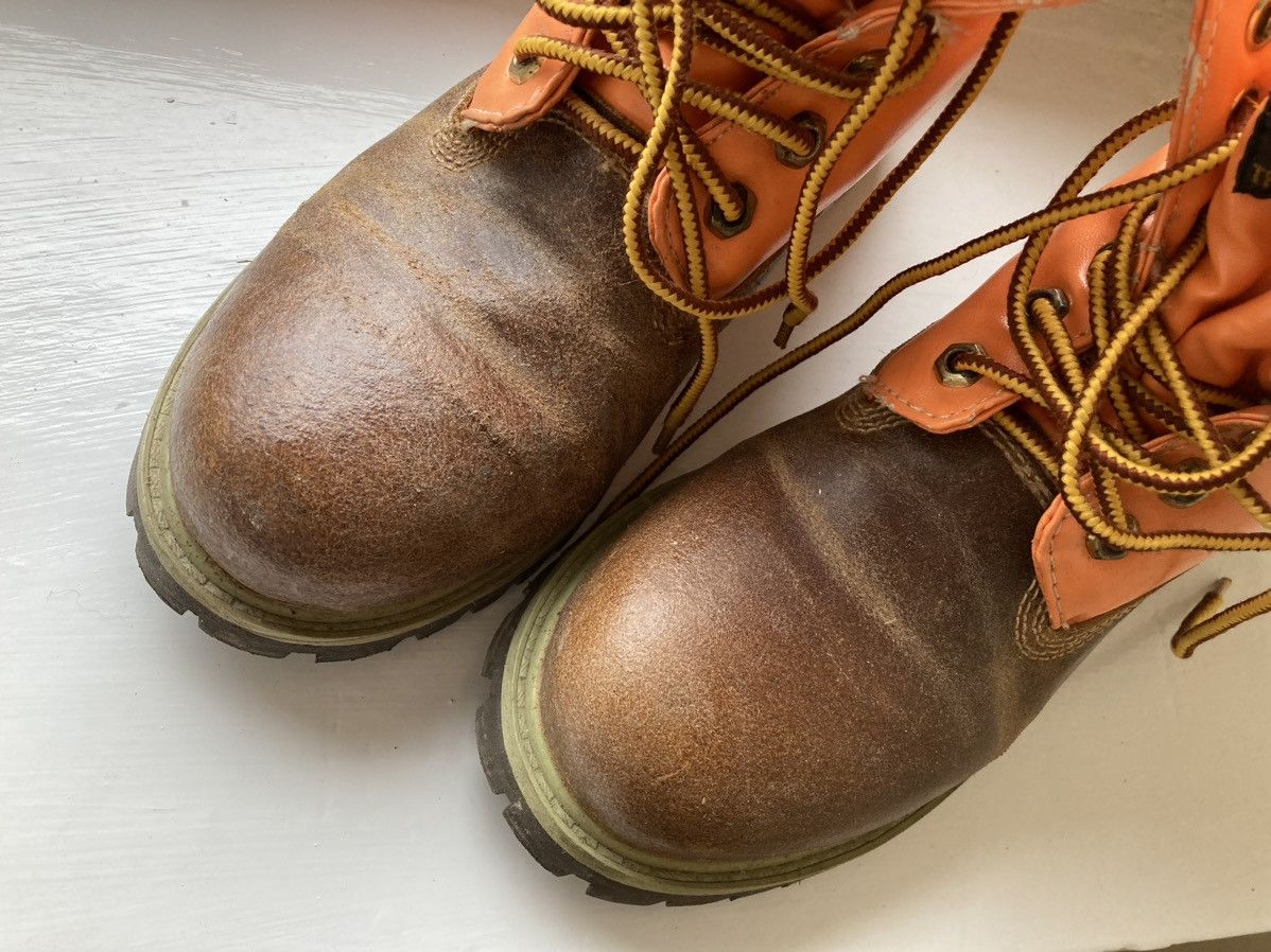 Timberland × Vintage Vintage Timberland boots unique Size US 7 / EU 40 - 4 Thumbnail