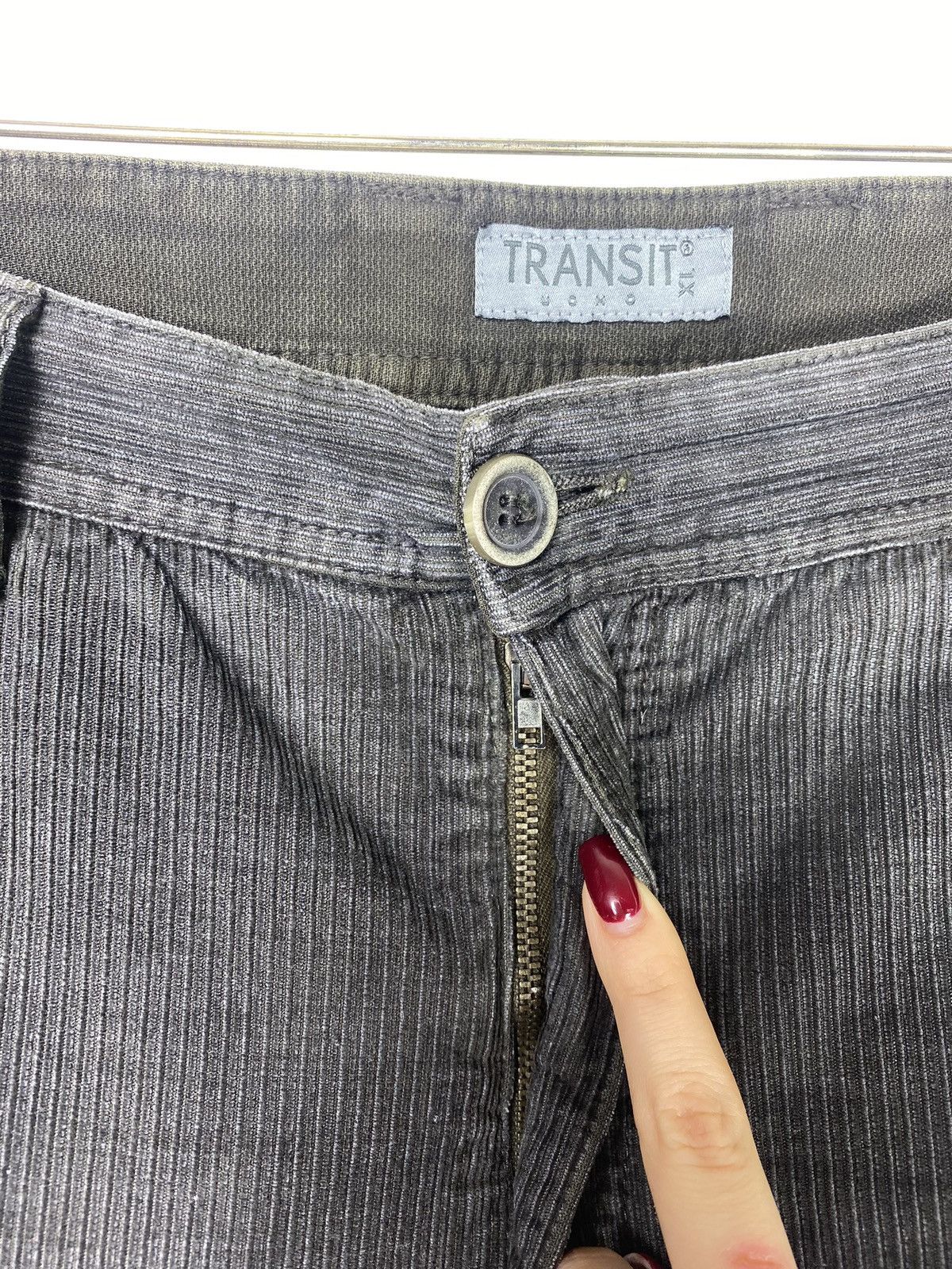 Transit Uomo Transit Uomo men’s avant-garde corduroy chino pants size Xl Size US 36 / EU 52 - 5 Thumbnail