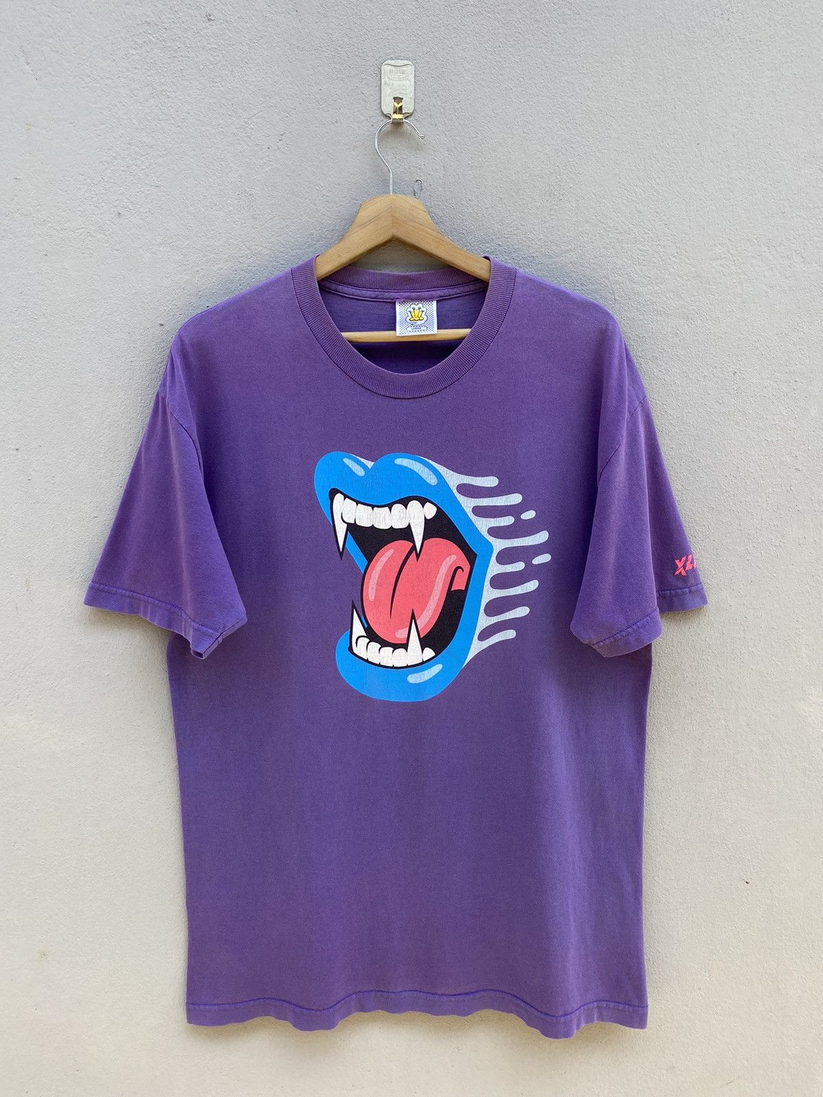 Japanese Brand × Xlarge 💥Vintage OG Japanese Streetwear 90’s XLARGE x ROLLING STONES Size US L / EU 52-54 / 3 - 1 Thumbnail