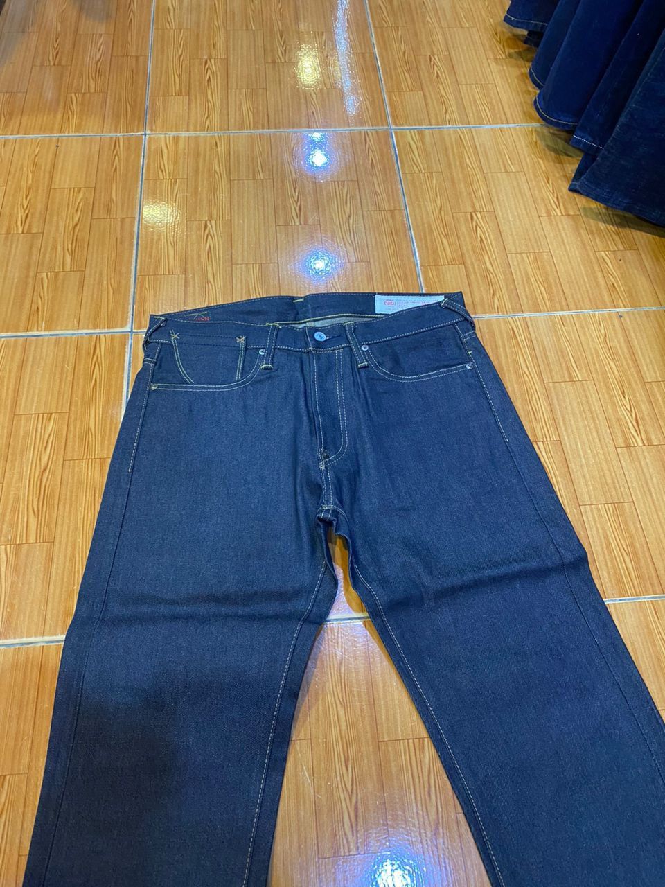 Japanese Brand VINTAGE EVISU RARE DESIGN LOGO DENIM PANTS TRAVIS SCOTT Size US 32 / EU 48 - 7 Thumbnail
