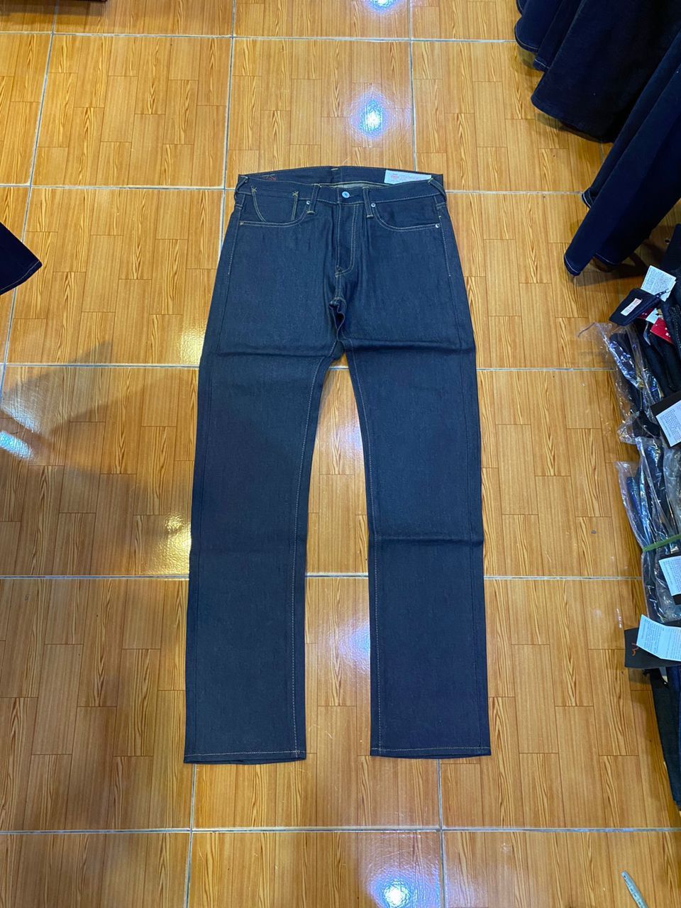 Japanese Brand VINTAGE EVISU RARE DESIGN LOGO DENIM PANTS TRAVIS SCOTT Size US 32 / EU 48 - 2 Thumbnail