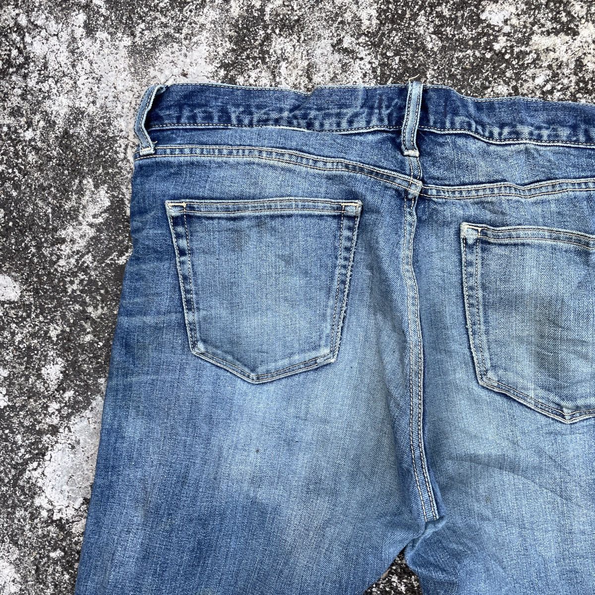 Japanese Brand Vintage Japanese Designer Redline Distressed Selvedge Denim Size US 34 / EU 50 - 8 Thumbnail