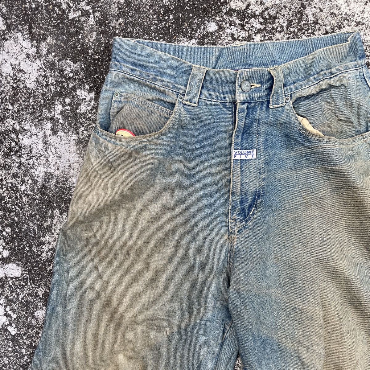 Japanese Brand Vintage Volume 5 Distressed Denim Jeans Size US 30 / EU 46 - 3 Thumbnail