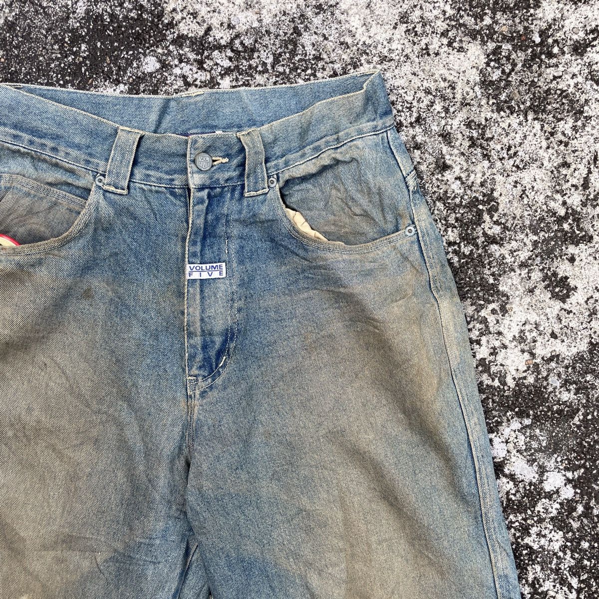 Japanese Brand Vintage Volume 5 Distressed Denim Jeans Size US 30 / EU 46 - 2 Thumbnail