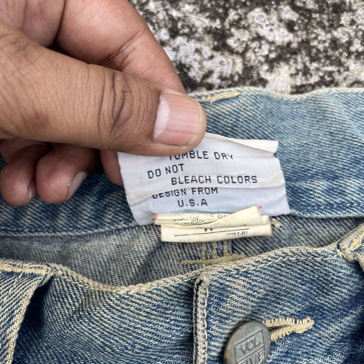 Japanese Brand Vintage Volume 5 Distressed Denim Jeans Size US 30 / EU 46 - 5 Thumbnail