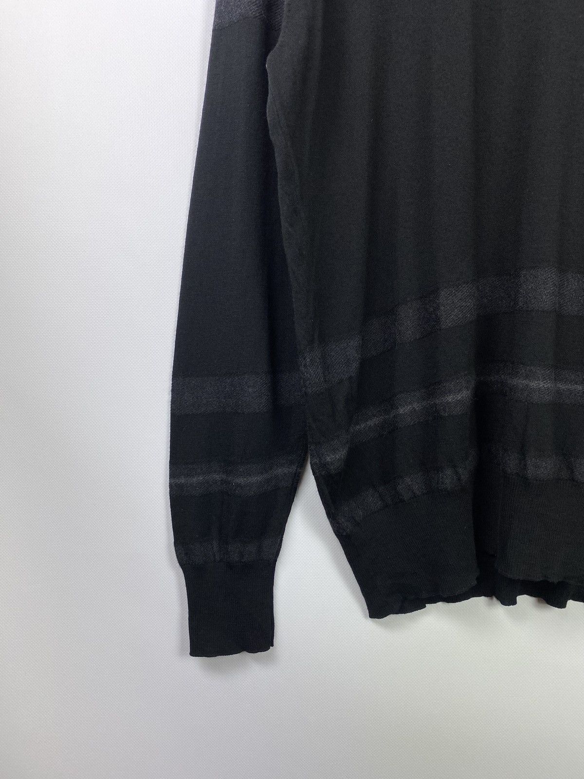 Cortigiani × Designer Cortigiani men’s luxury wool striped sweater pullover SZ 56 Size US XXL / EU 58 / 5 - 2 Thumbnail