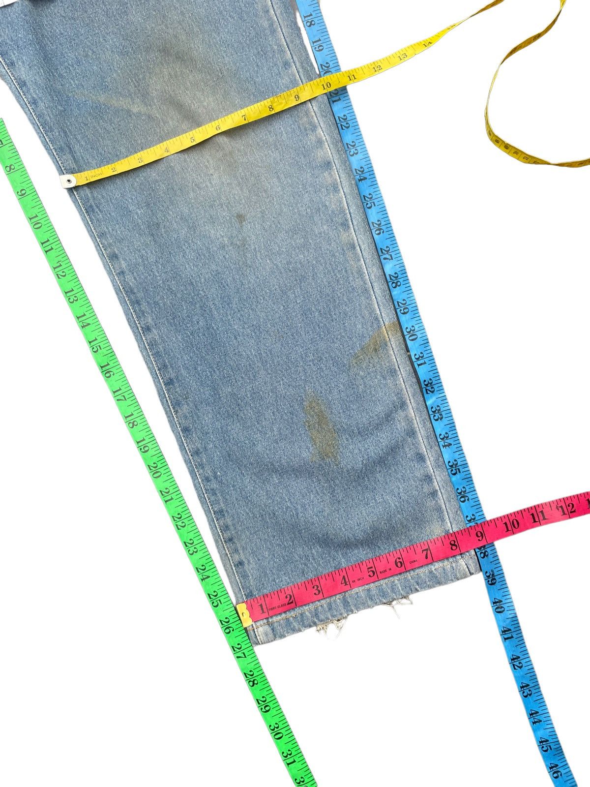Vintage Vintage Lucky Strike Denim Size US 32 / EU 48 - 17 Thumbnail