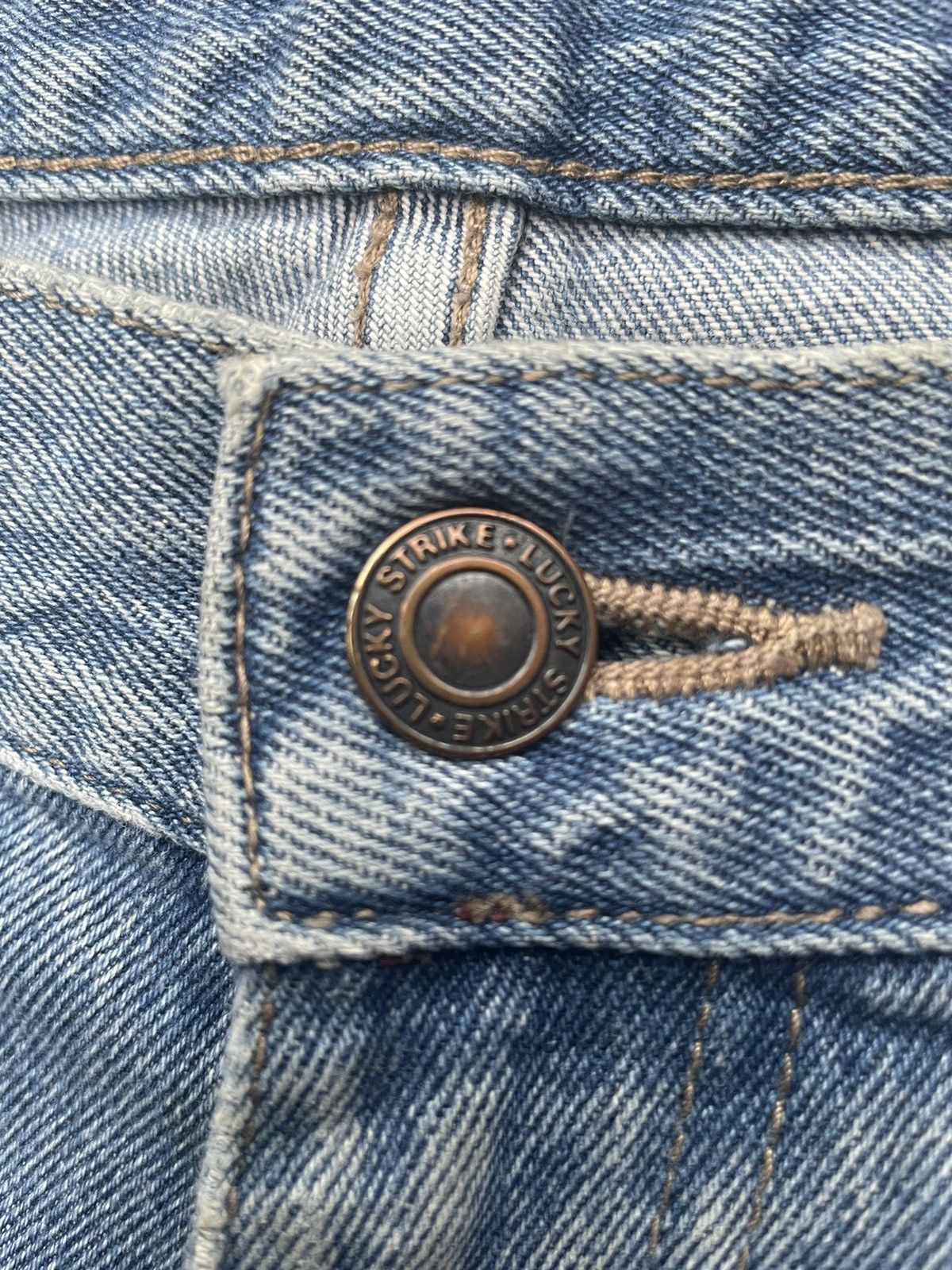 Vintage Vintage Lucky Strike Denim Size US 32 / EU 48 - 14 Thumbnail