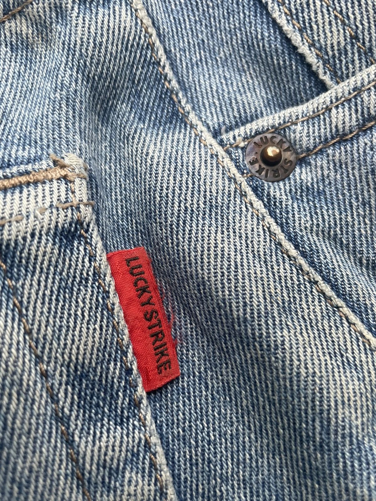 Vintage Vintage Lucky Strike Denim Size US 32 / EU 48 - 12 Thumbnail