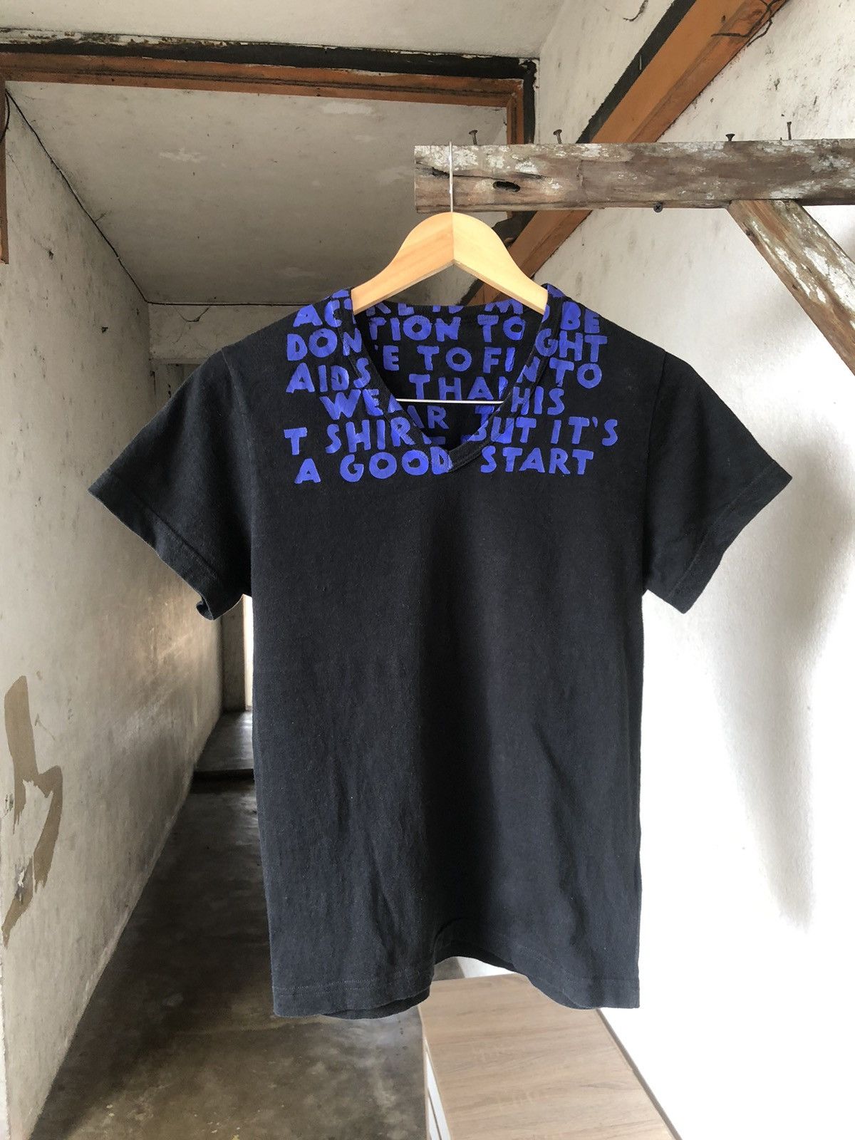 Maison Margiela Vintage Maison Martin Margiela Paris Graphic T-Shirt Size S / US 4 / IT 40 - 4 Thumbnail