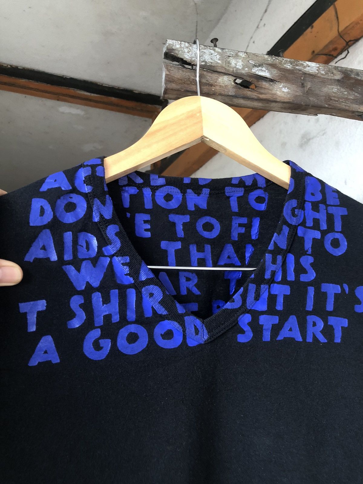 Maison Margiela Vintage Maison Martin Margiela Paris Graphic T-Shirt Size S / US 4 / IT 40 - 7 Thumbnail