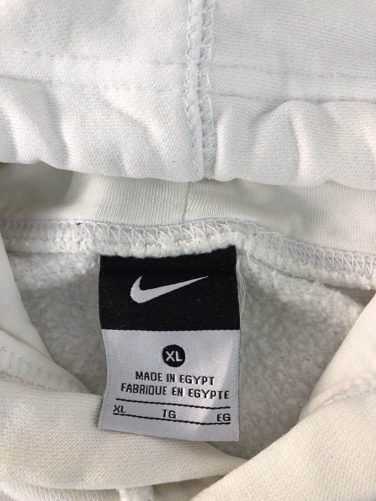 Nike Hype Nike Swoosh Embroidery Logo Hooded Pull Over Style Size US XL / EU 56 / 4 - 5 Thumbnail
