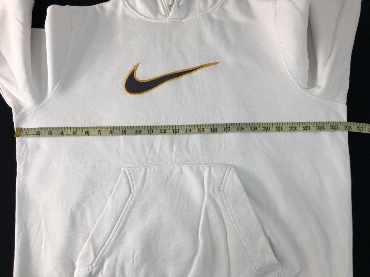 Nike Hype Nike Swoosh Embroidery Logo Hooded Pull Over Style Size US XL / EU 56 / 4 - 8 Thumbnail