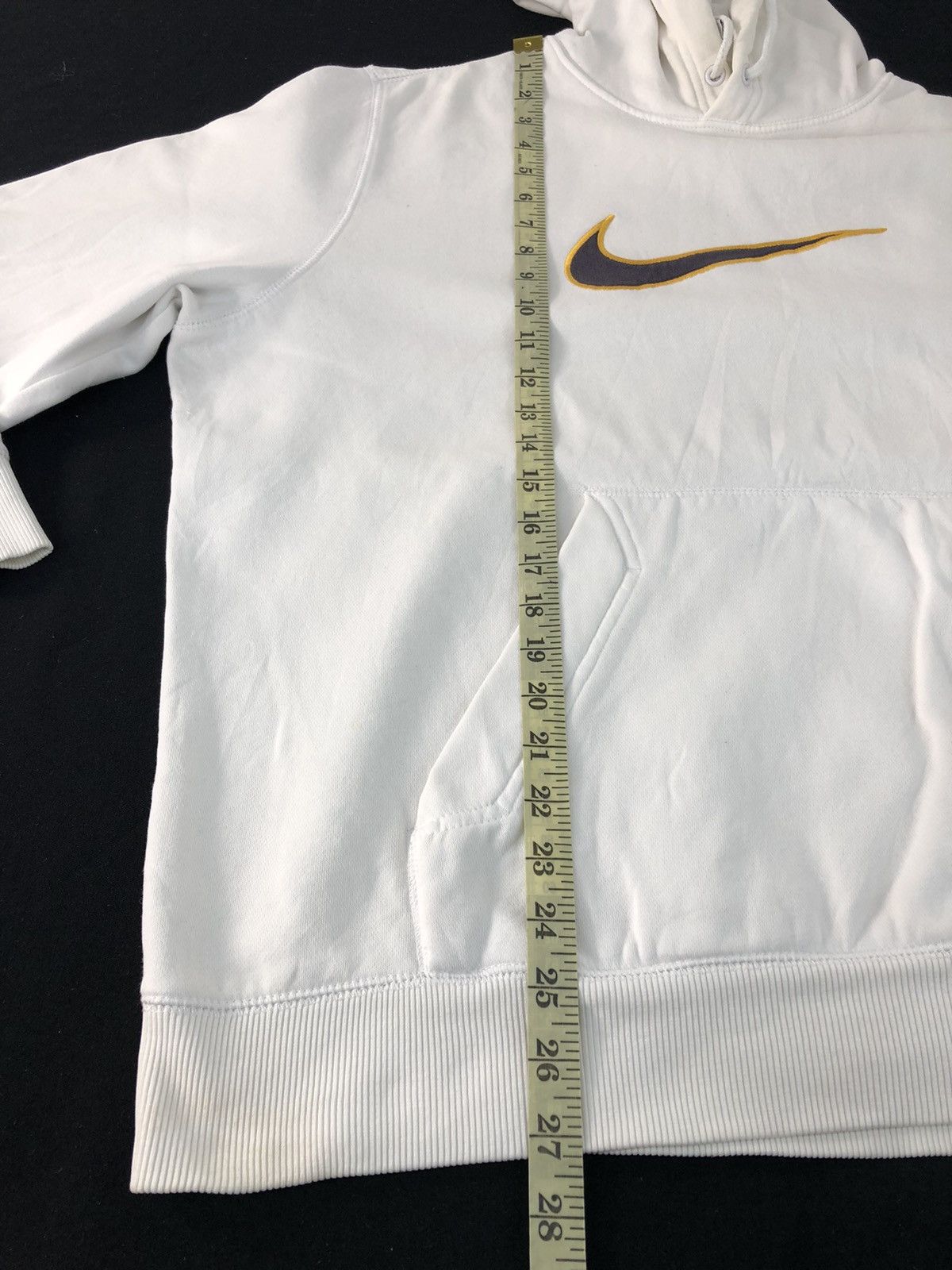 Nike Hype Nike Swoosh Embroidery Logo Hooded Pull Over Style Size US XL / EU 56 / 4 - 9 Thumbnail