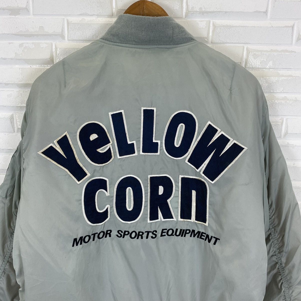 YELLOW CORN ☀️Vintage Yellow Corn bomber jacket nice design Size US M / EU 48-50 / 2 - 8 Thumbnail
