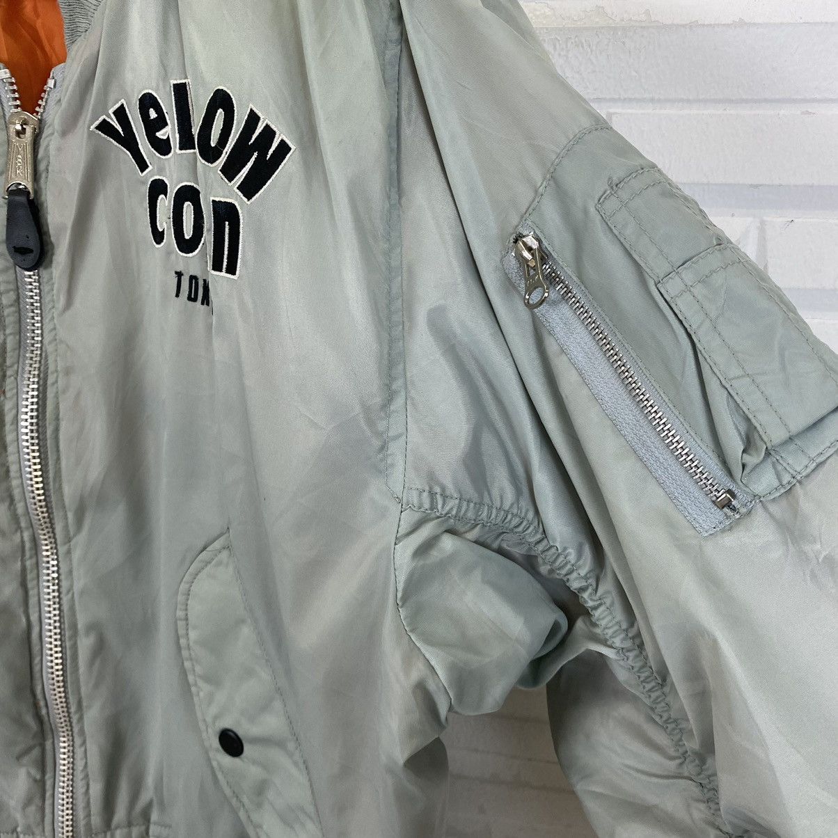 YELLOW CORN ☀️Vintage Yellow Corn bomber jacket nice design Size US M / EU 48-50 / 2 - 7 Thumbnail