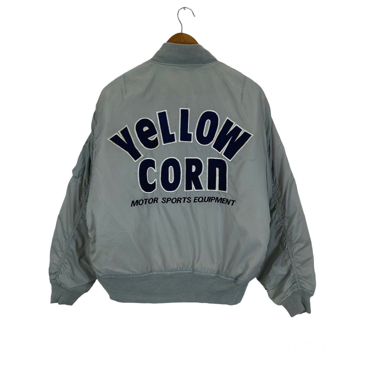 YELLOW CORN ☀️Vintage Yellow Corn bomber jacket nice design Size US M / EU 48-50 / 2 - 1 Thumbnail