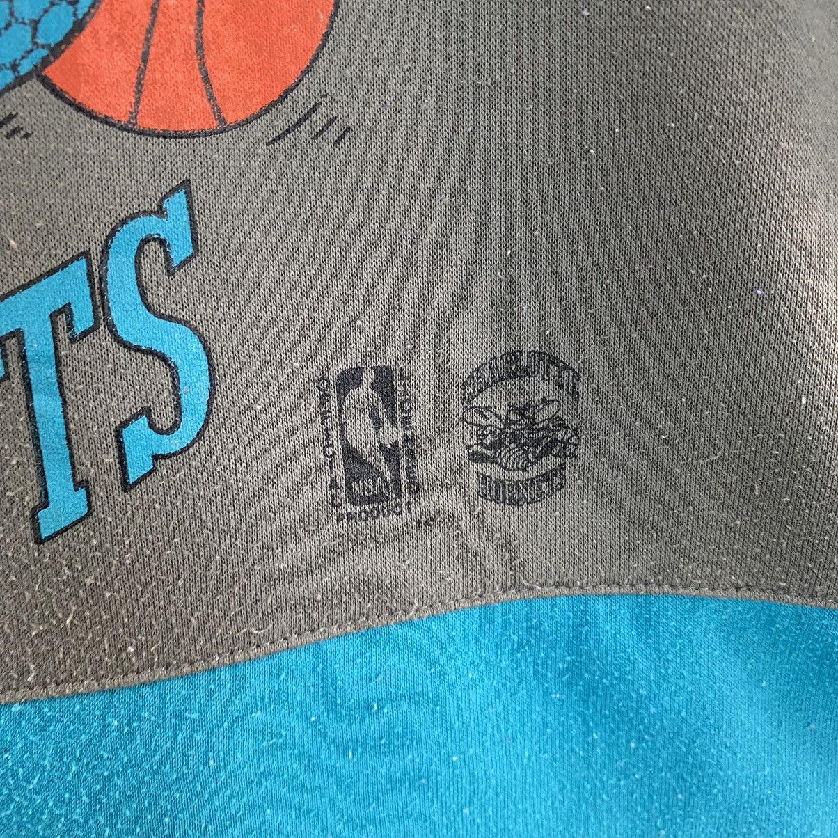 NBA × Vintage Vintage NBA Charlotte Hornets Sweatshirt Size US M / EU 48-50 / 2 - 7 Thumbnail