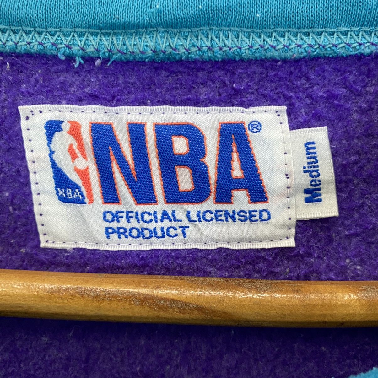NBA × Vintage Vintage NBA Charlotte Hornets Sweatshirt Size US M / EU 48-50 / 2 - 10 Thumbnail