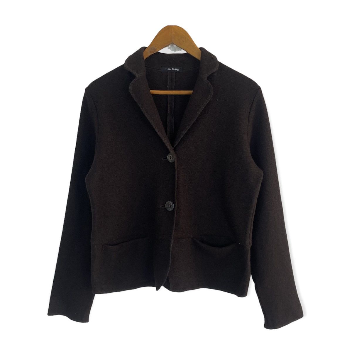 Yohji Yamamoto YS FOR LIVING WOOL BUTTON JACKET WOMEN Size S / US 4 / IT 40 - 1 Thumbnail